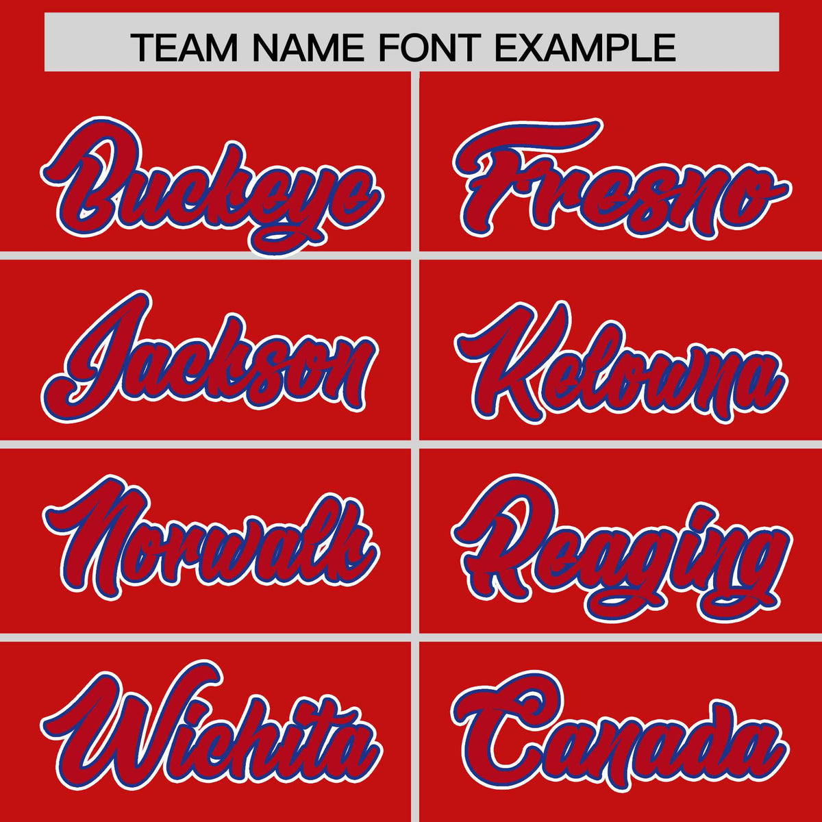 Custom Red Royal Personalized Phonetic Rhythm Authentic Baseball Jersey | KXKSHOP