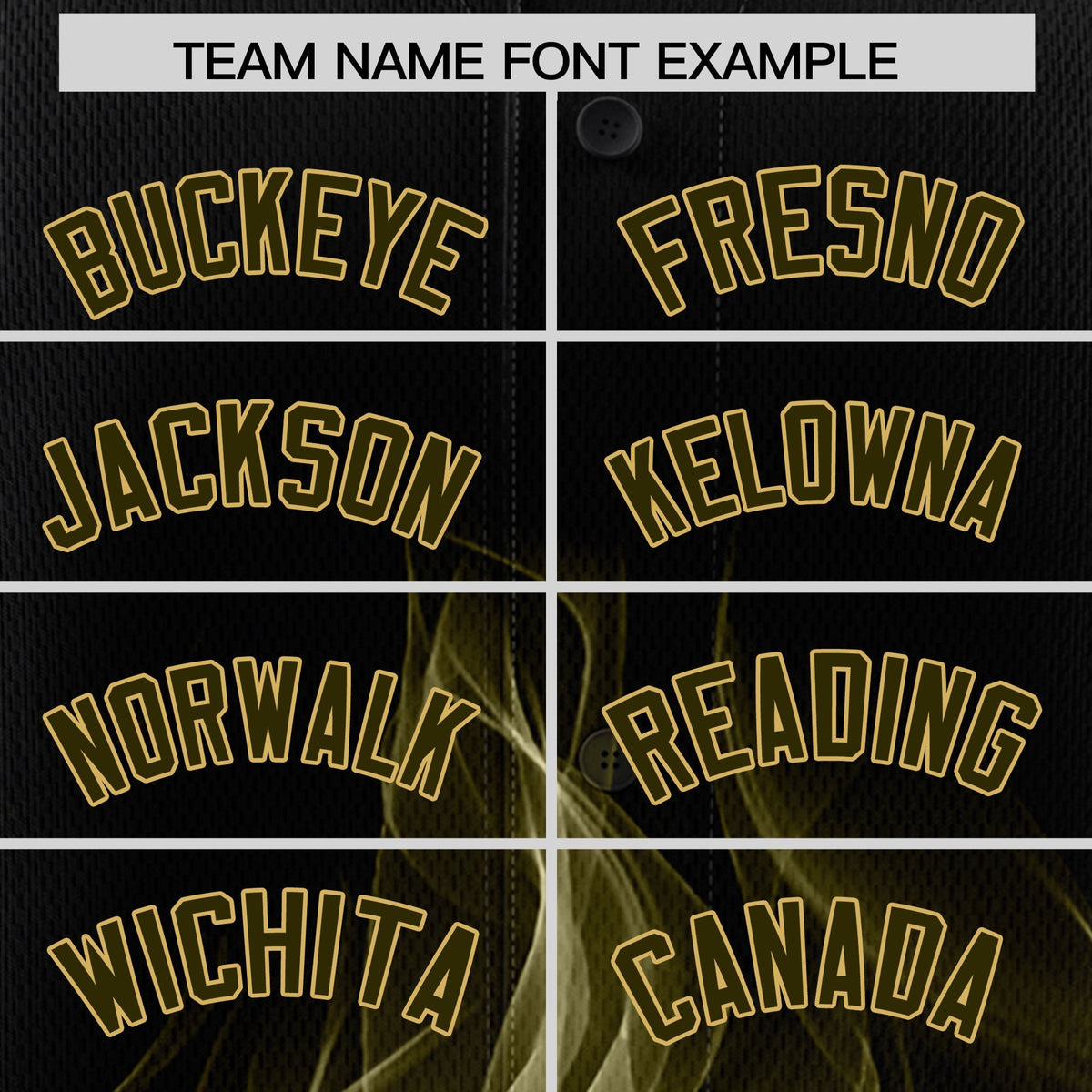 Custom Black Olive Khaki Flame Graffiti Pattern Personalization Baseball Jersey| KXKSHOP