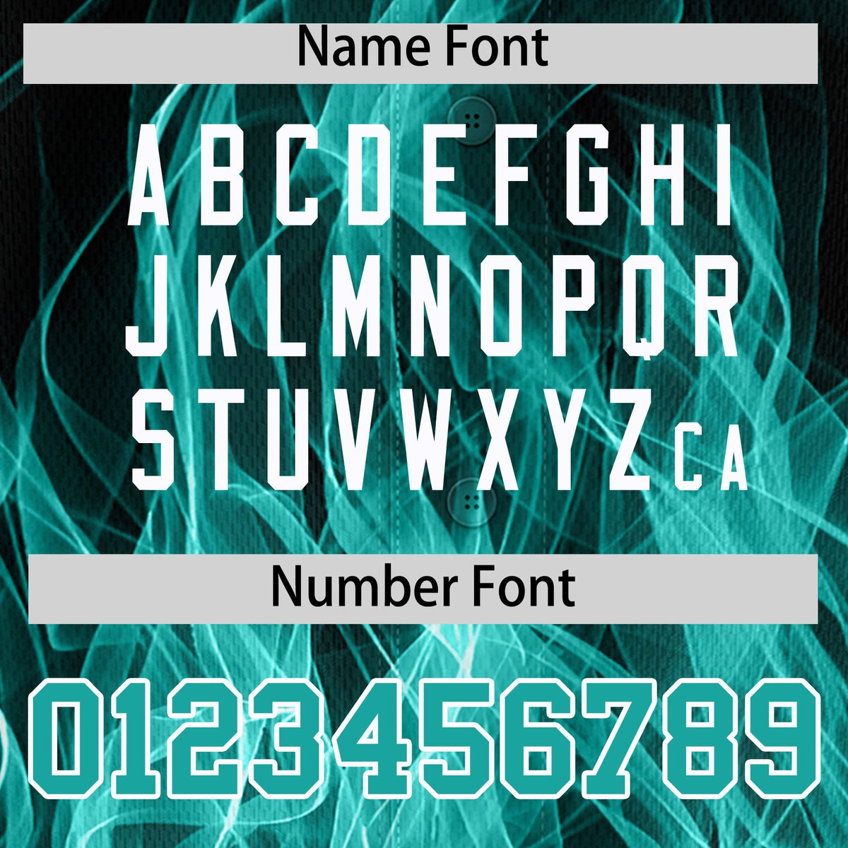 Custom Black Aqua White Flame Graffiti Pattern Personalization Baseball Jersey| KXKSHOP