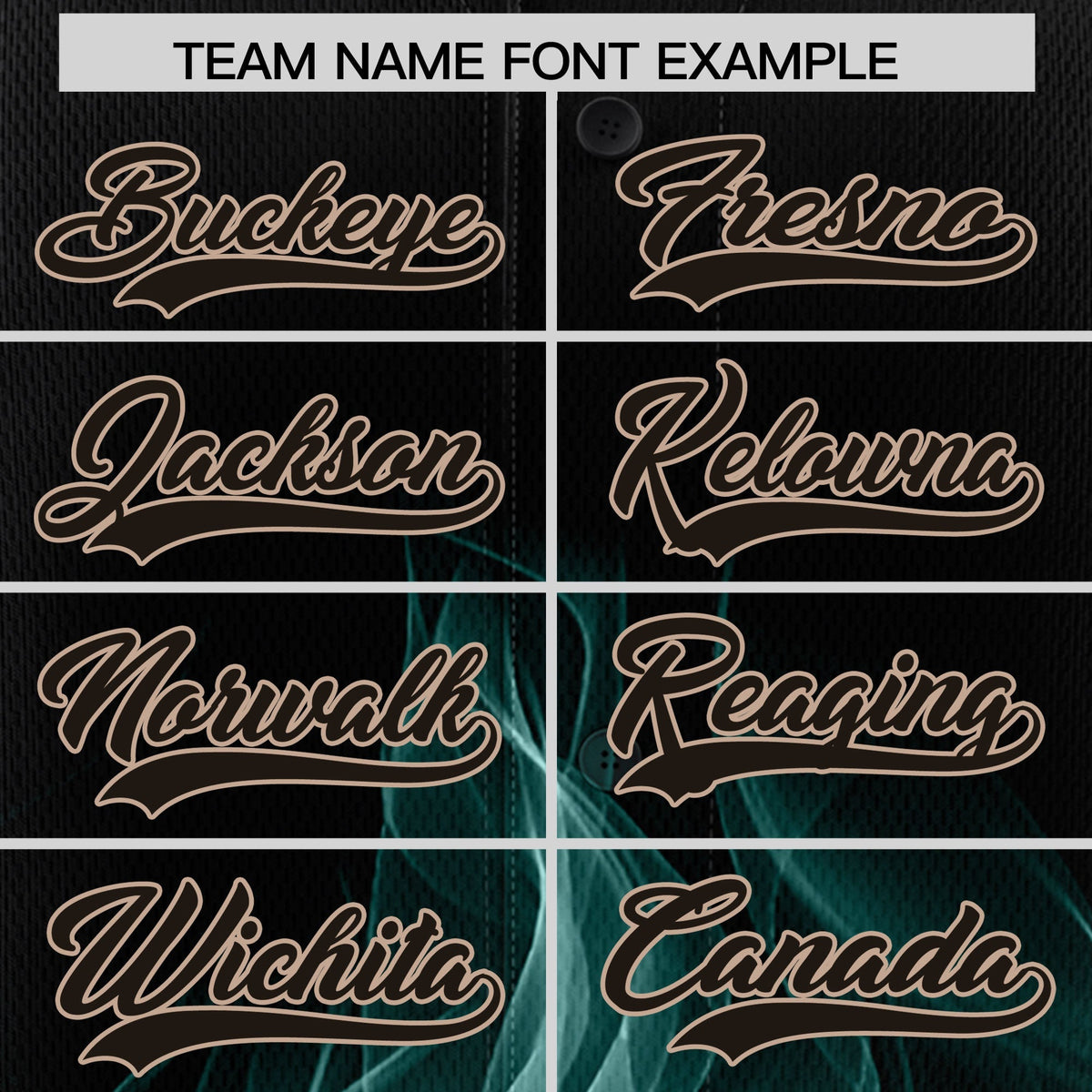 Custom Black Midnight Green White Flame Graffiti Pattern Personalization Baseball Jersey| KXKSHOP