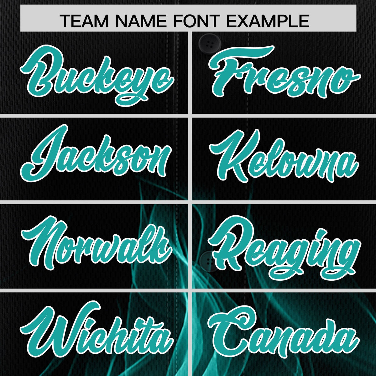 Custom Black Aqua White Flame Graffiti Pattern Personalization Baseball Jersey| KXKSHOP