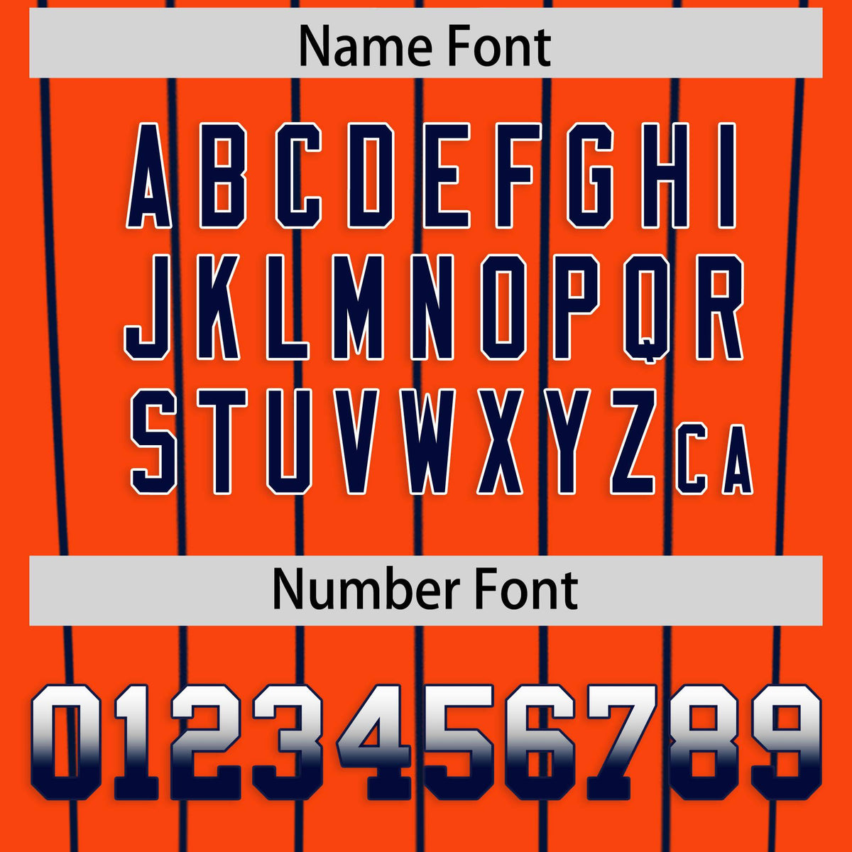 Custom Orange Detroit City Silhouette Authentic Baseball Jersey| KXKSHOP