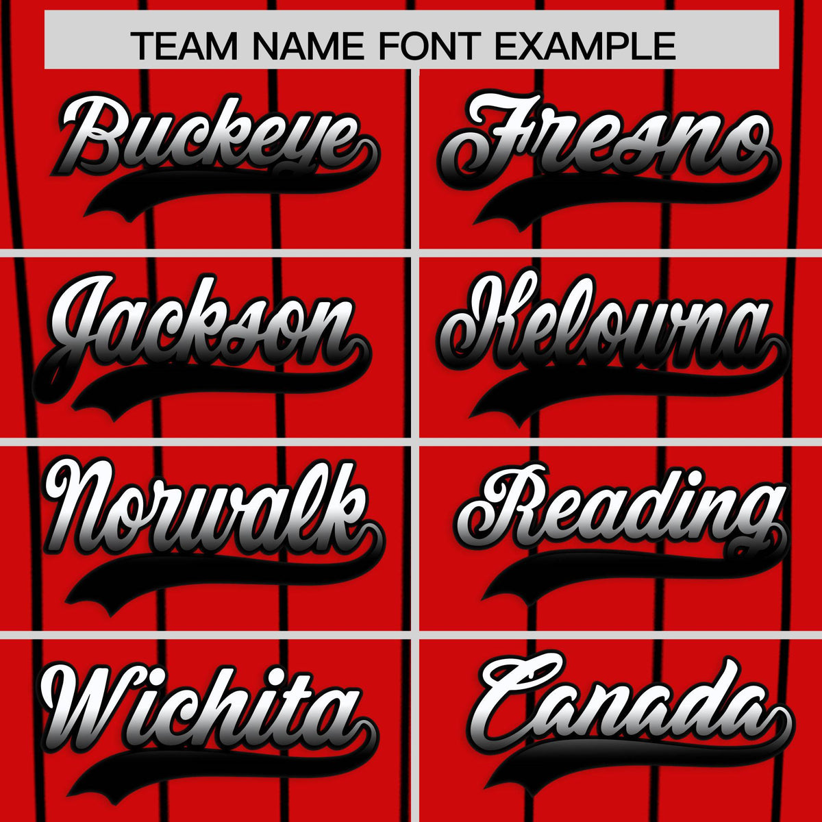 Custom Red Cincinnati City Silhouette Authentic Baseball Jersey| KXKSHOP