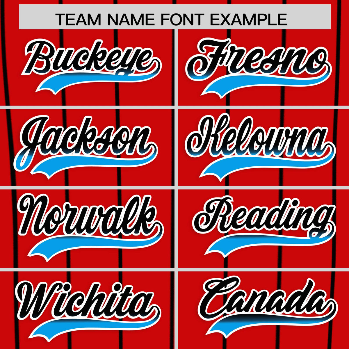 Custom Red Miami City Silhouette Authentic Baseball Jersey| KXKSHOP