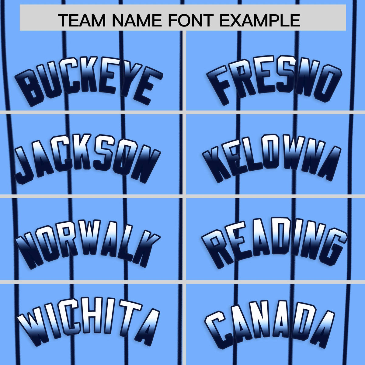 Custom Light Blue Tampa City Silhouette Authentic Baseball Jersey| KXKSHOP