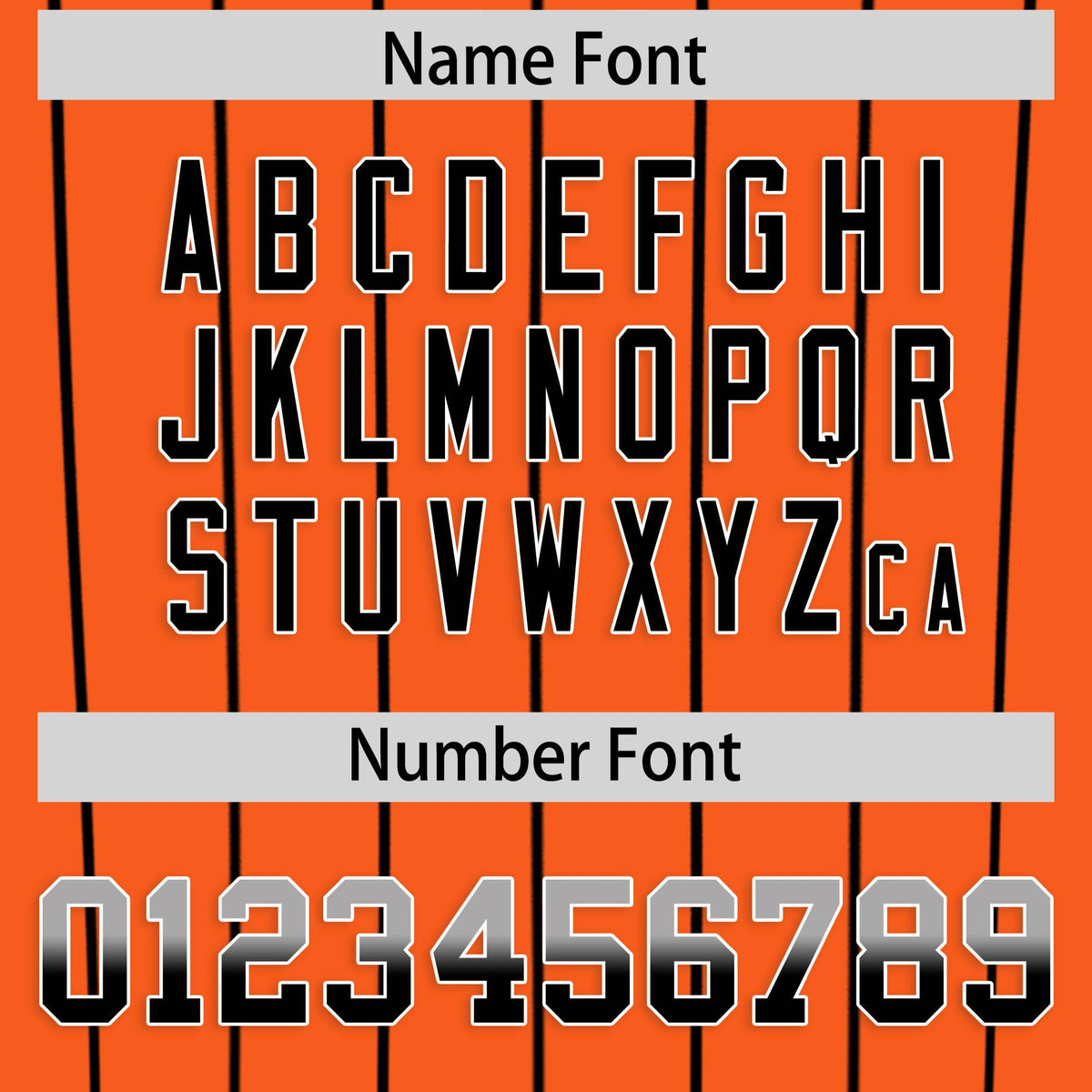 Custom Orange San-Francisco City Silhouette Authentic Baseball Jersey| KXKSHOP