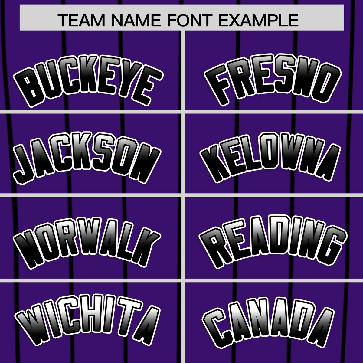 Custom Purple Denver City Silhouette Authentic Baseball Jersey| KXKSHOP