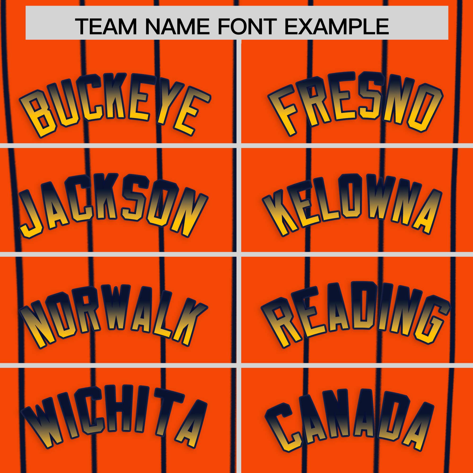 Custom Orange Houston City Silhouette Authentic Baseball Jersey| KXKSHOP