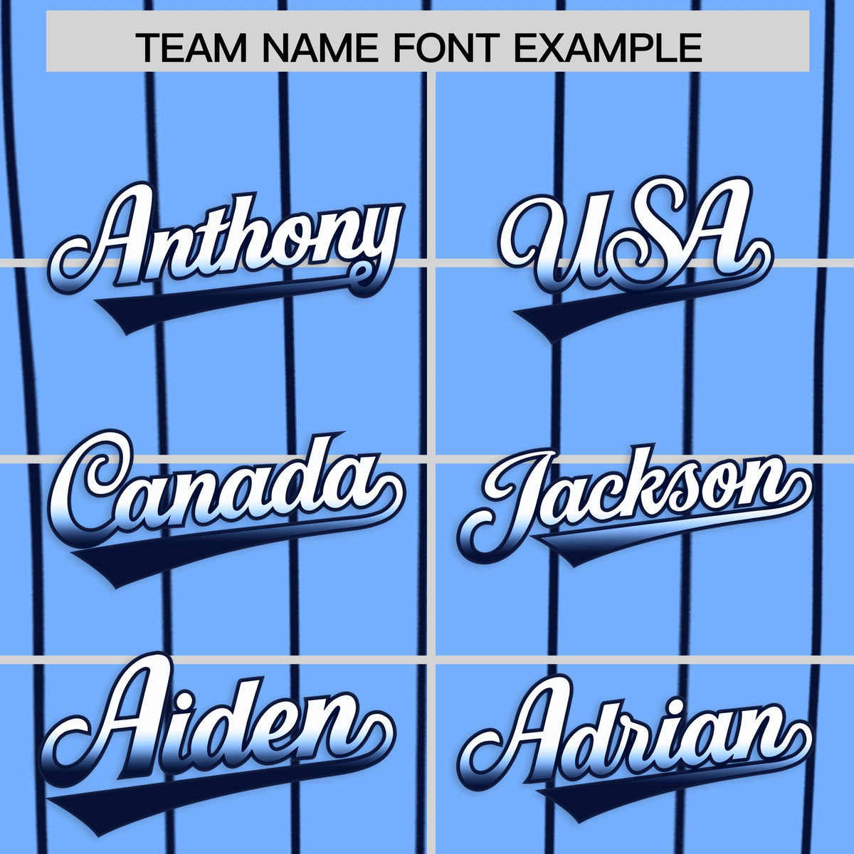 Custom Light Blue Tampa City Silhouette Authentic Baseball Jersey| KXKSHOP