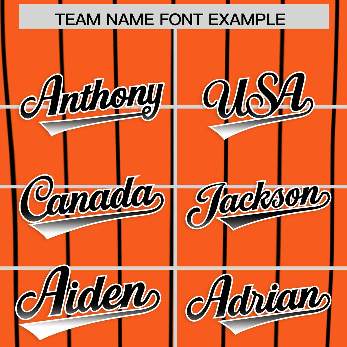 Custom Orange San-Francisco City Silhouette Authentic Baseball Jersey| KXKSHOP