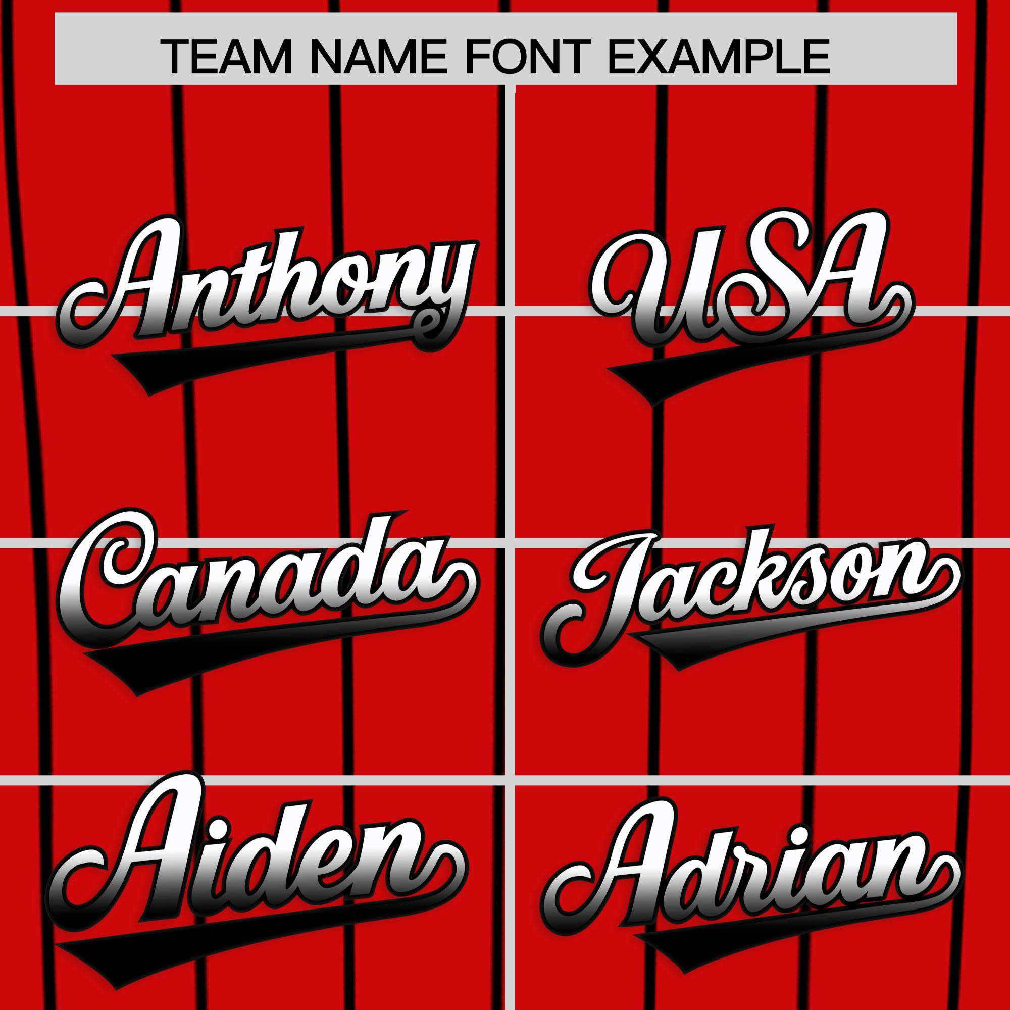 Custom Red Cincinnati City Silhouette Authentic Baseball Jersey| KXKSHOP