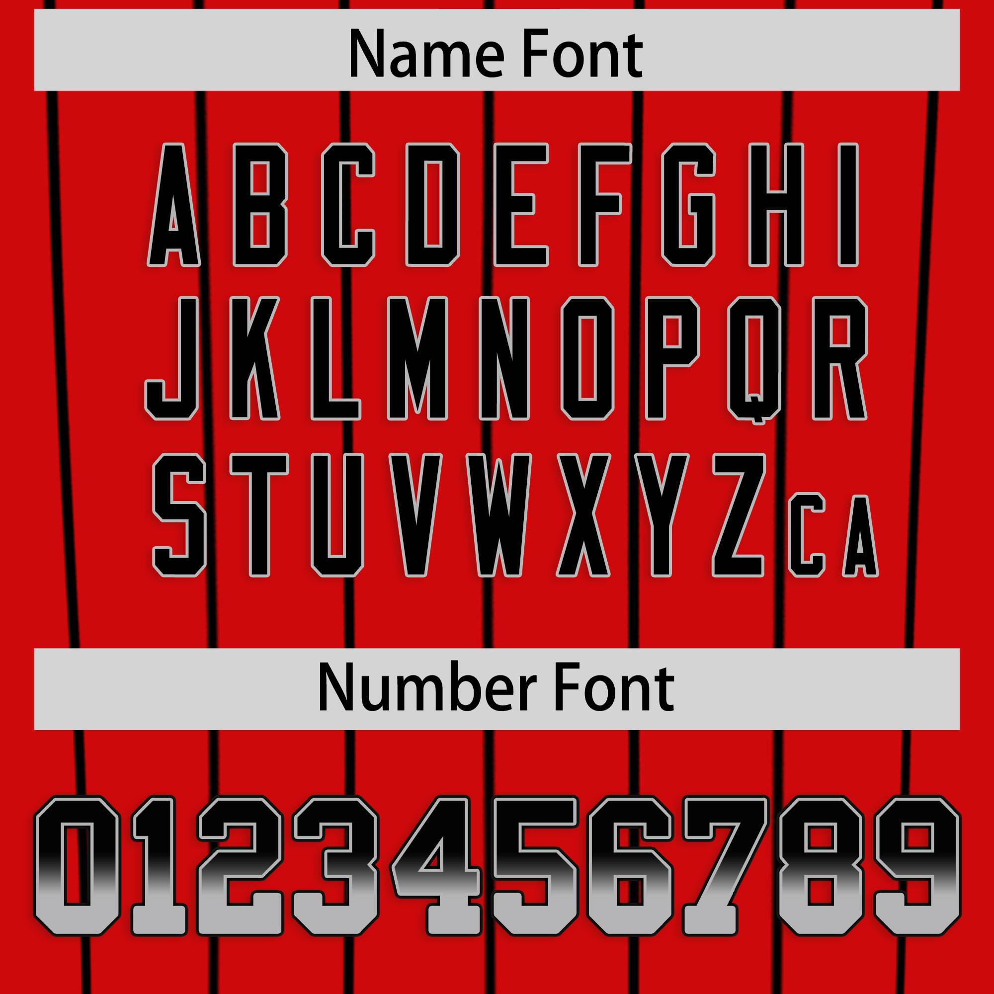 Custom Red Cincinnati City Silhouette Authentic Baseball Jersey| KXKSHOP