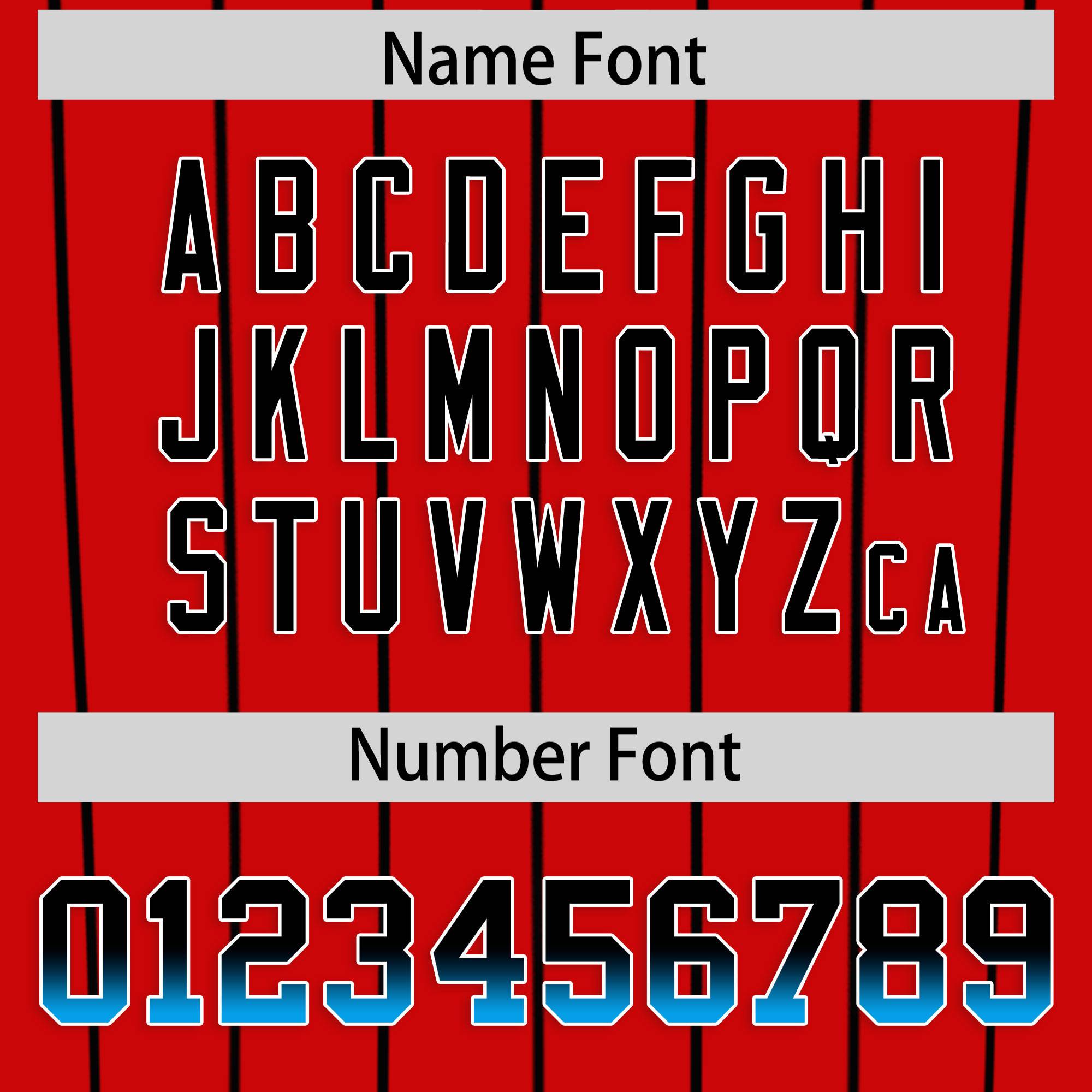 Custom Red Miami City Silhouette Authentic Baseball Jersey| KXKSHOP