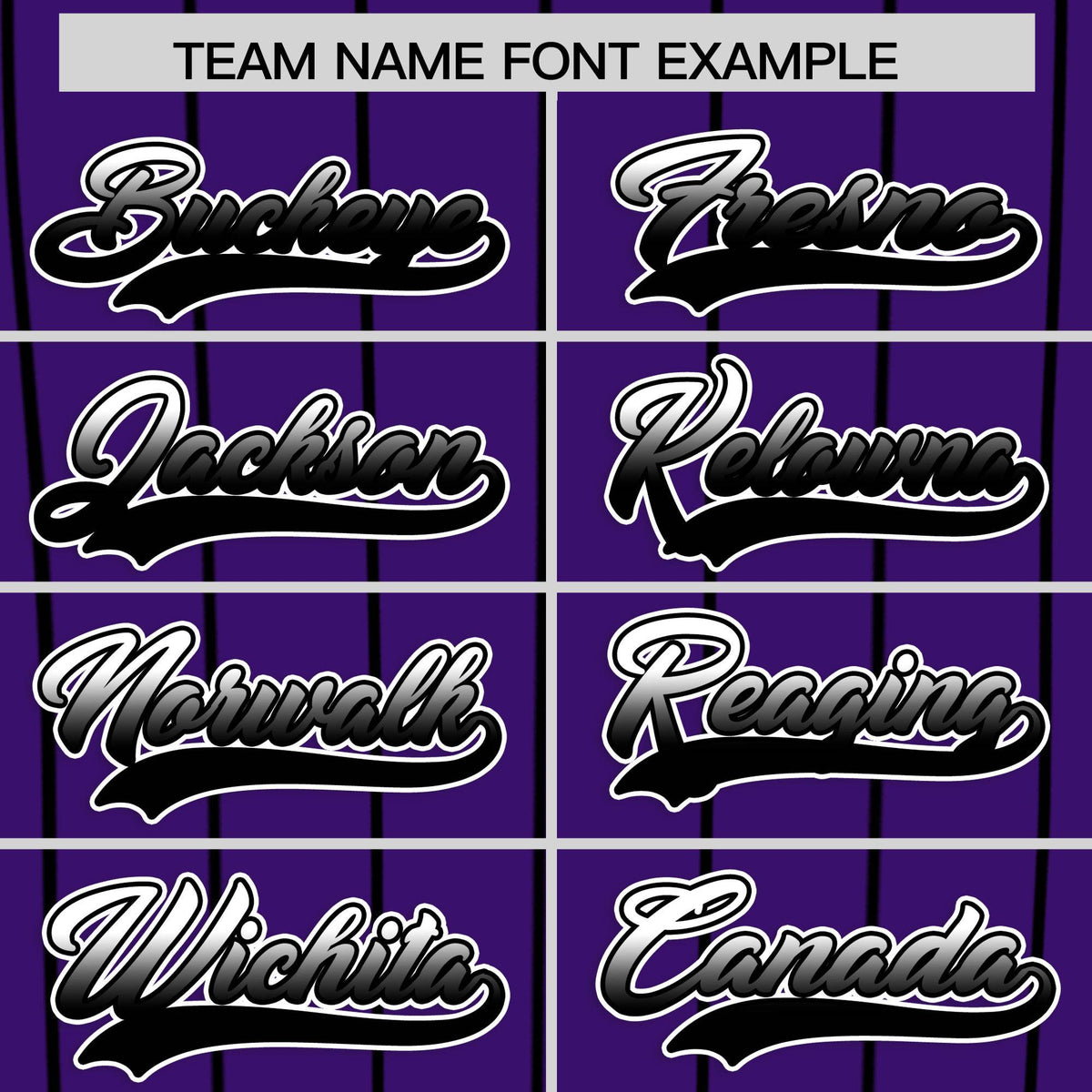 Custom Purple Denver City Silhouette Authentic Baseball Jersey| KXKSHOP