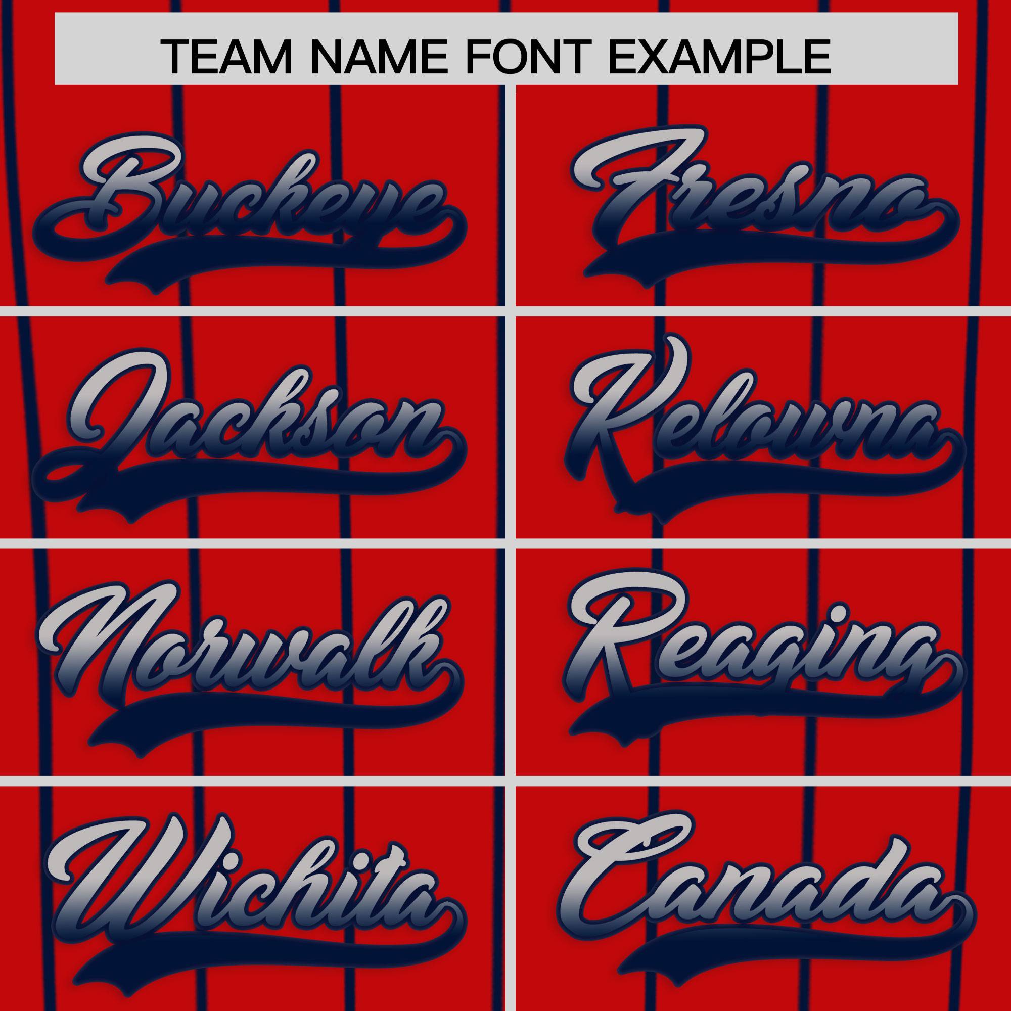 Custom Red Los Angeles City Silhouette Authentic Baseball Jersey| KXKSHOP