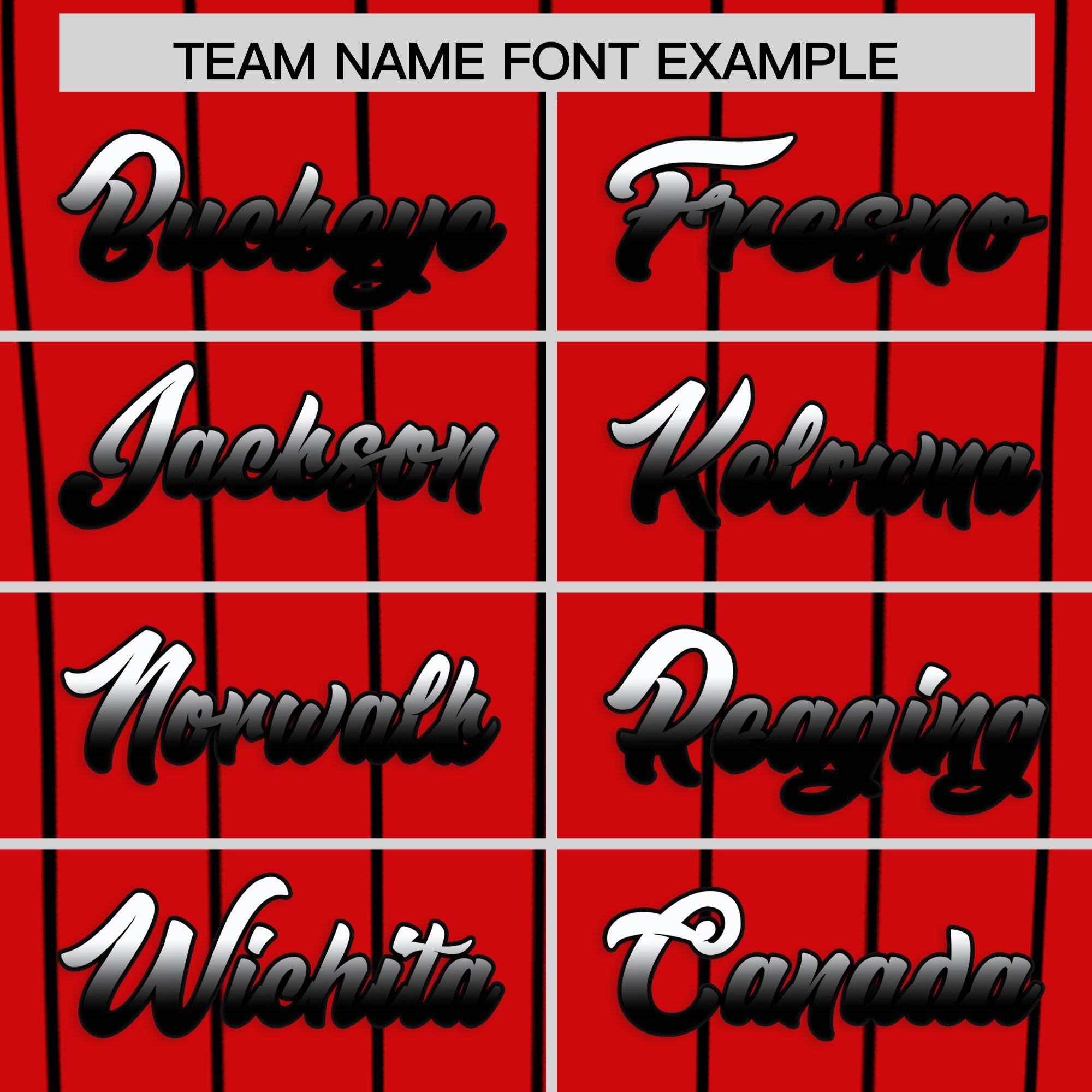 Custom Red Cincinnati City Silhouette Authentic Baseball Jersey| KXKSHOP