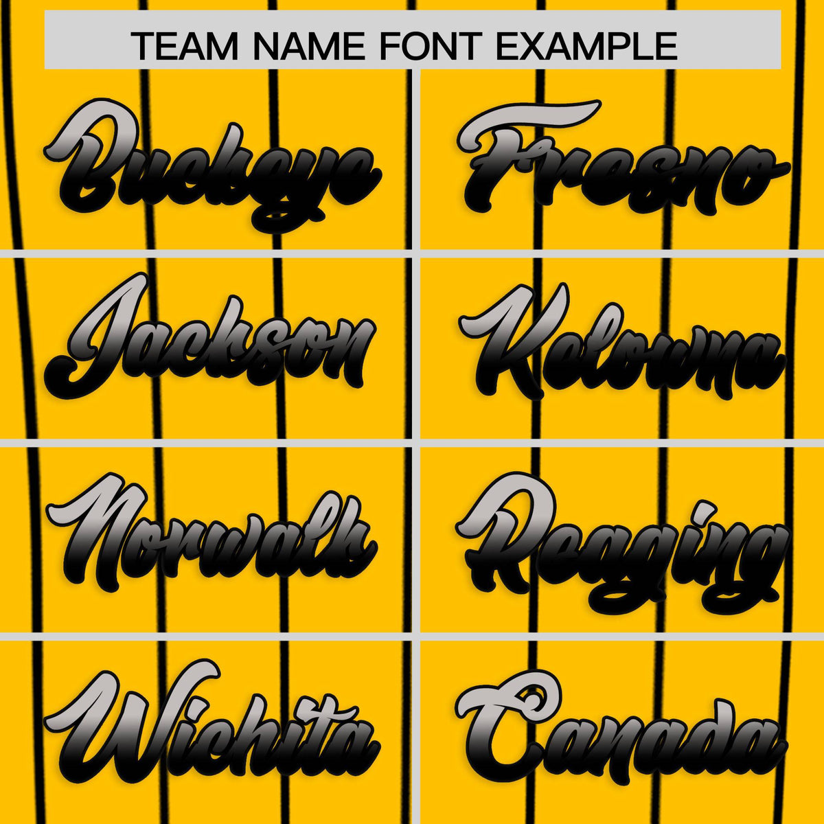 Custom Yellow Pittsburgh City Silhouette Authentic Baseball Jersey| KXKSHOP