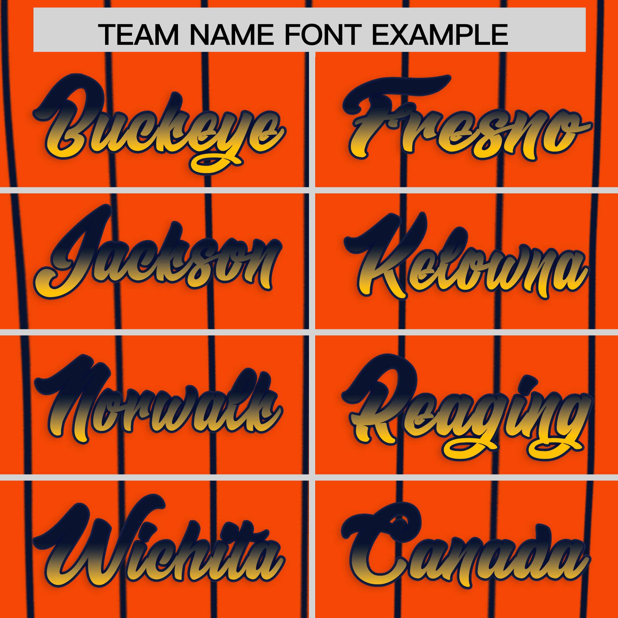 Custom Orange Houston City Silhouette Authentic Baseball Jersey| KXKSHOP