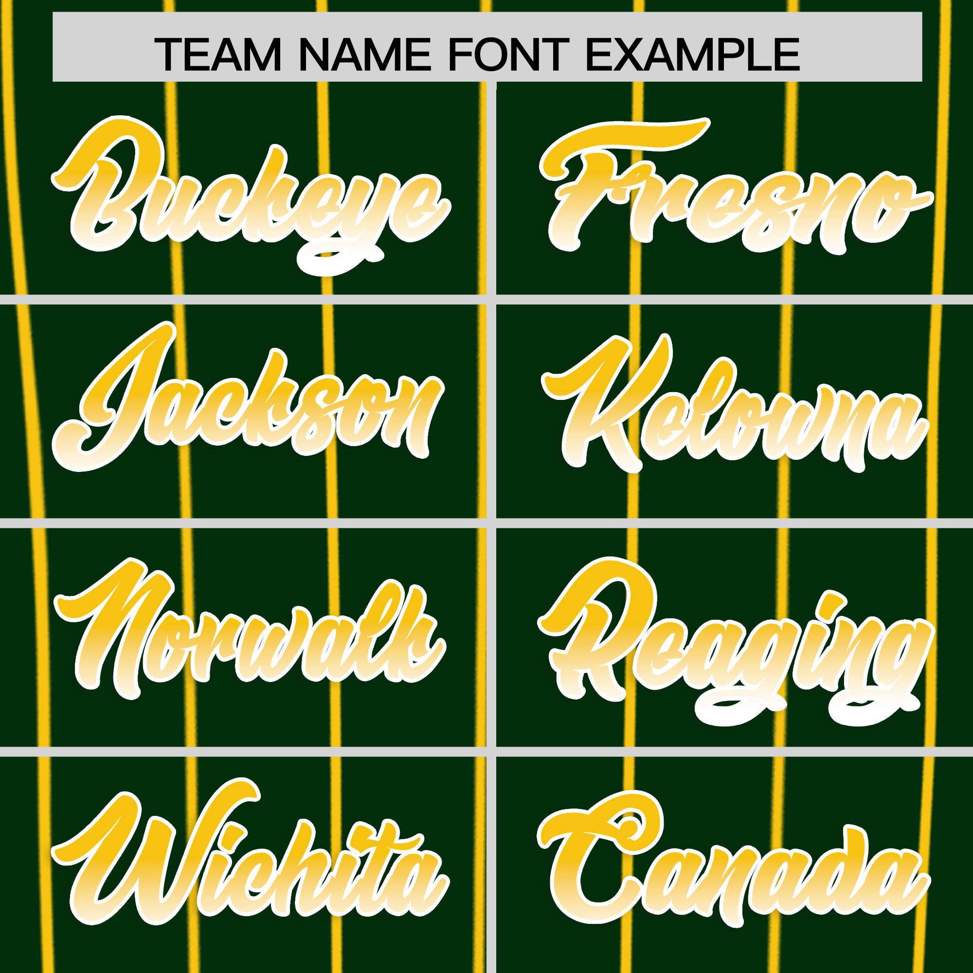 Custom Green Oakland City Silhouette Authentic Baseball Jersey| KXKSHOP