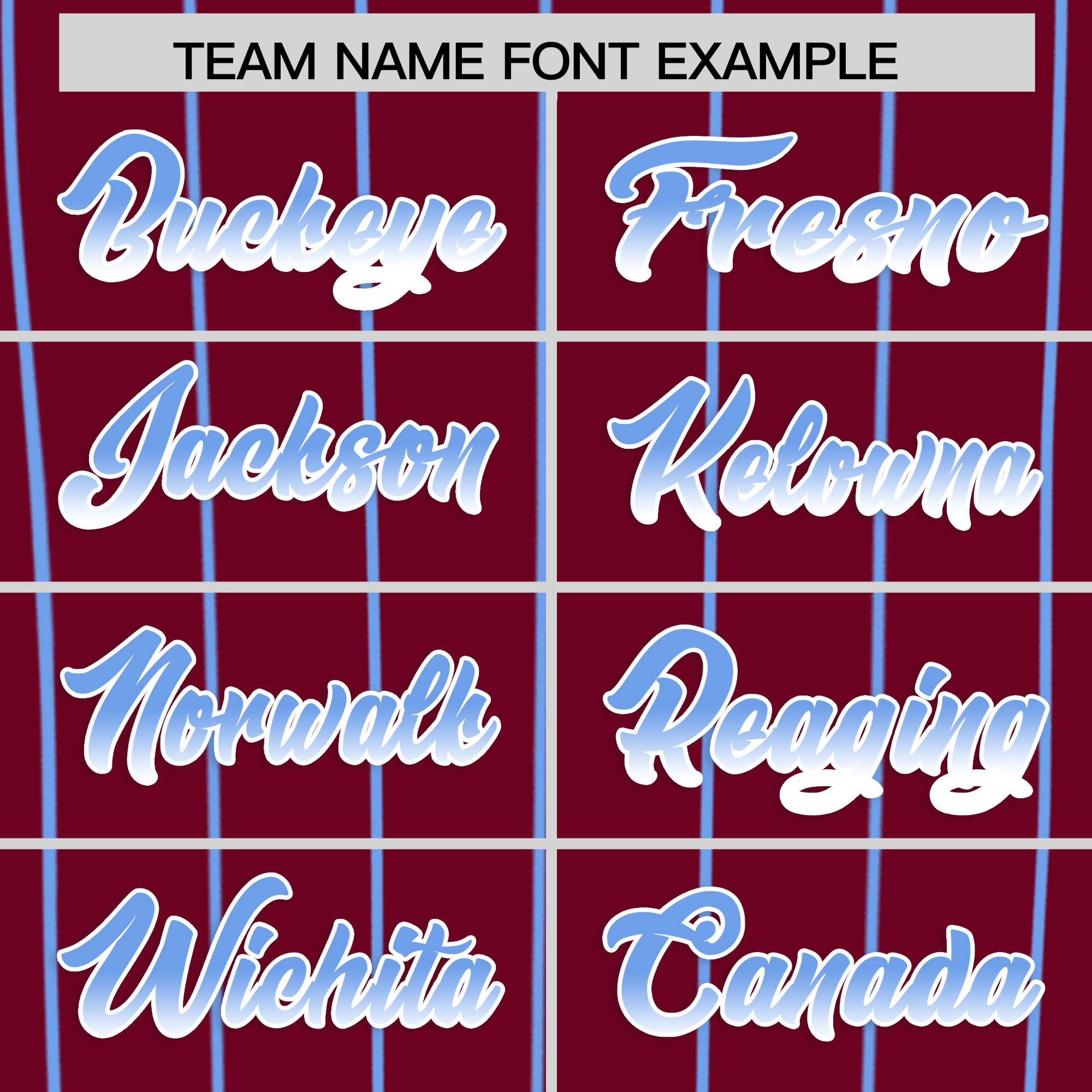 Custom Crimson Philadelphia City Silhouette Authentic Baseball Jersey| KXKSHOP