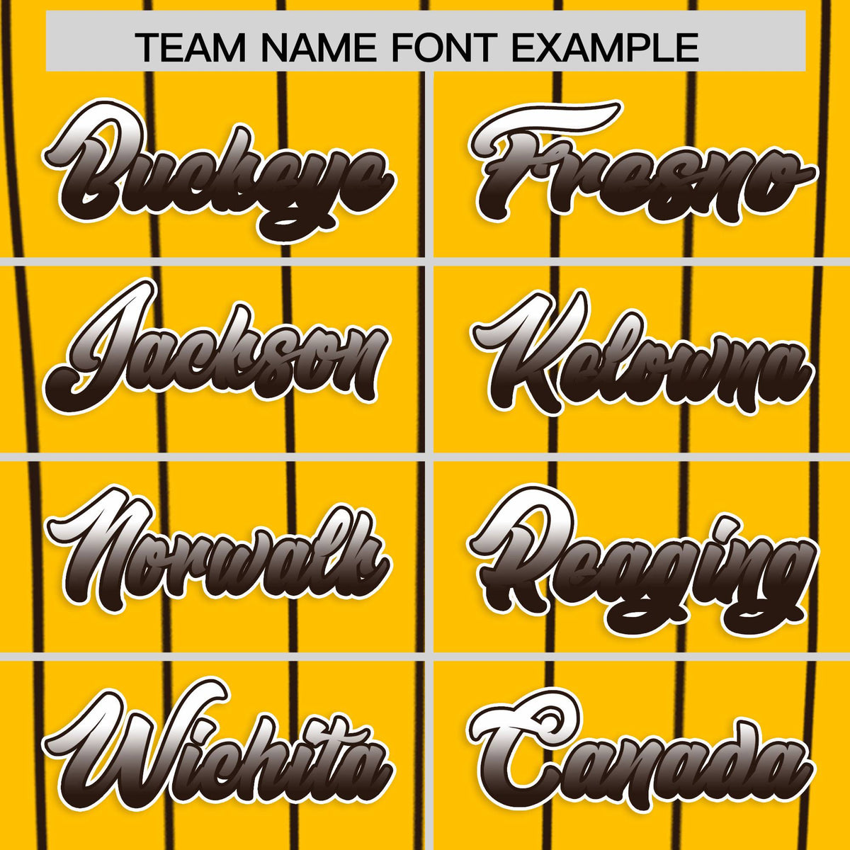 Custom Yellow San Diego City Silhouette Authentic Baseball Jersey| KXKSHOP