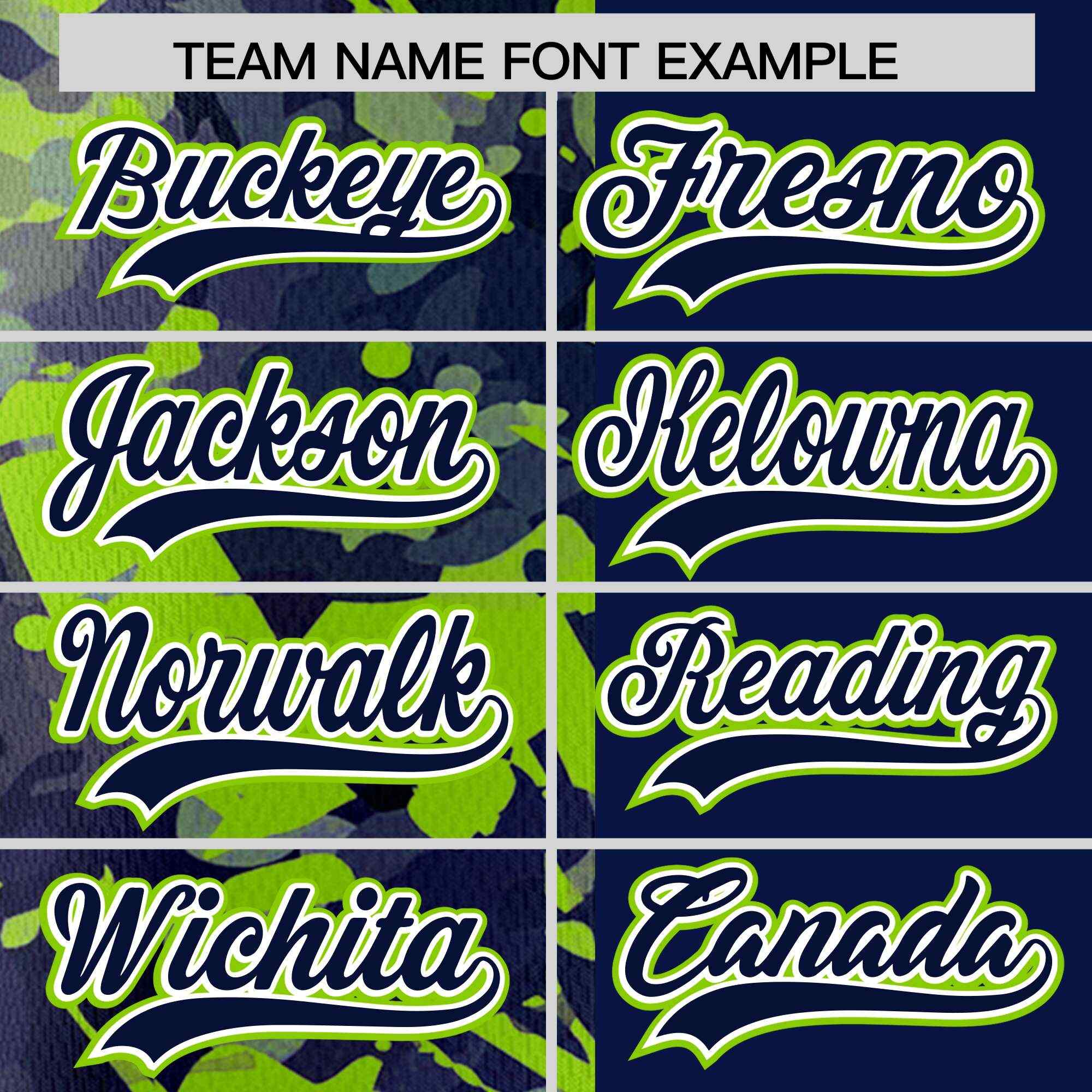 Custom Navy Neon Green Split Personalized Graffiti Raglan Sleeve Authentic Baseball Jersey