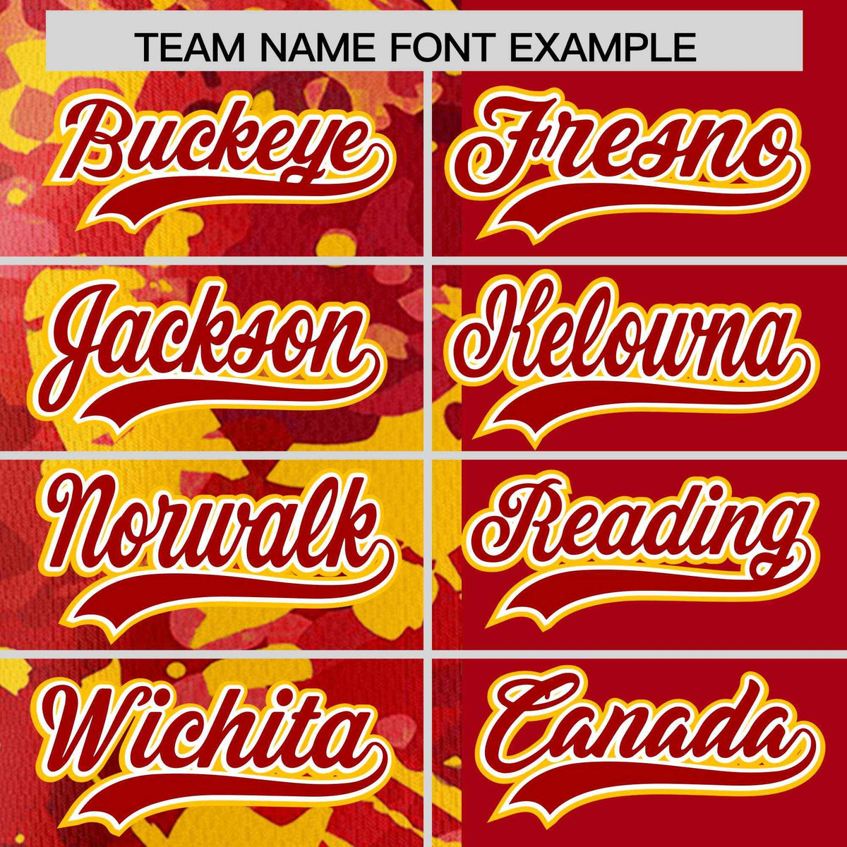 Custom Red Yellow Split Personalized Graffiti Raglan Sleeve Authentic Baseball Jersey