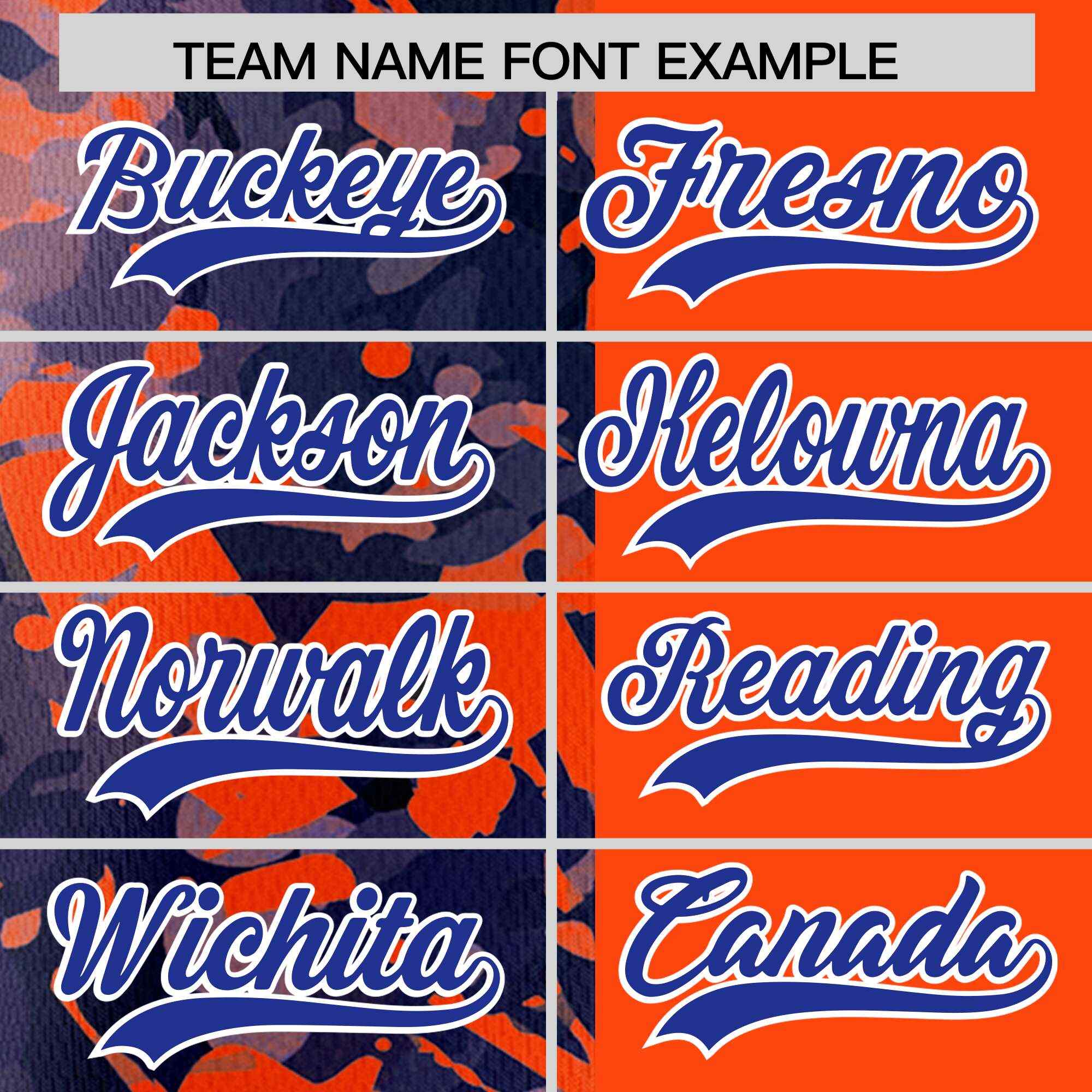 Custom Orange Navy Split Personalized Graffiti Raglan Sleeve Authentic Baseball Jersey