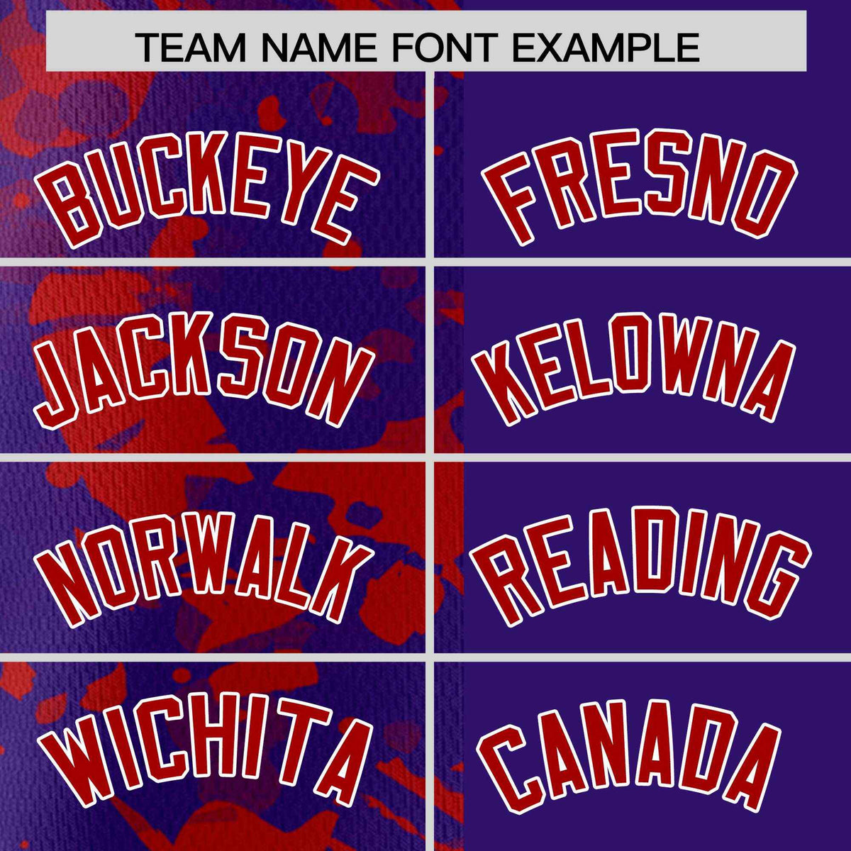 Custom Purple Red Split Personalized Graffiti Raglan Sleeve Authentic Baseball Jersey