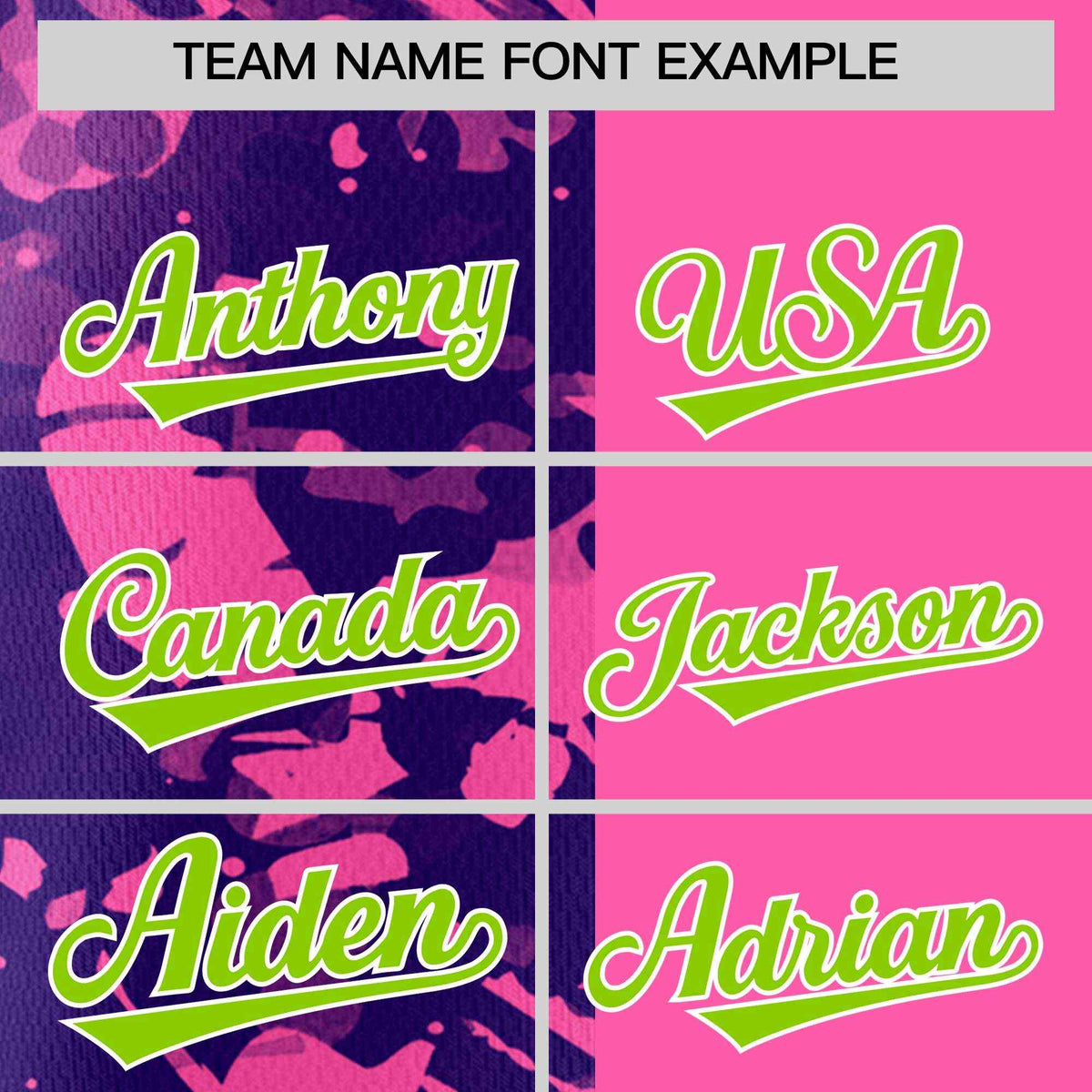 Custom Pink Purple Split Personalized Graffiti Raglan Sleeve Authentic Baseball Jersey