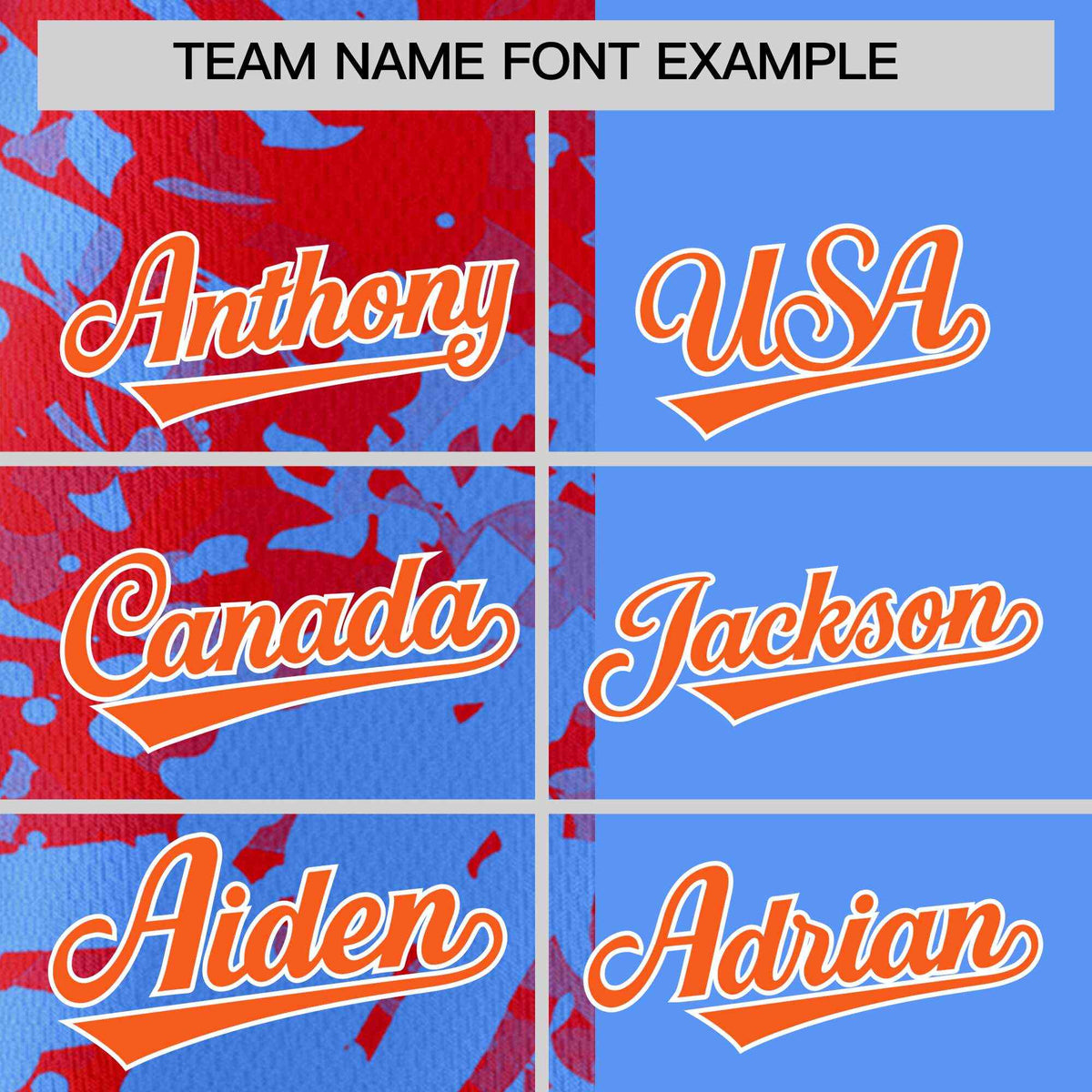 Custom Blue Red Split Personalized Graffiti Raglan Sleeve Authentic Baseball Jersey