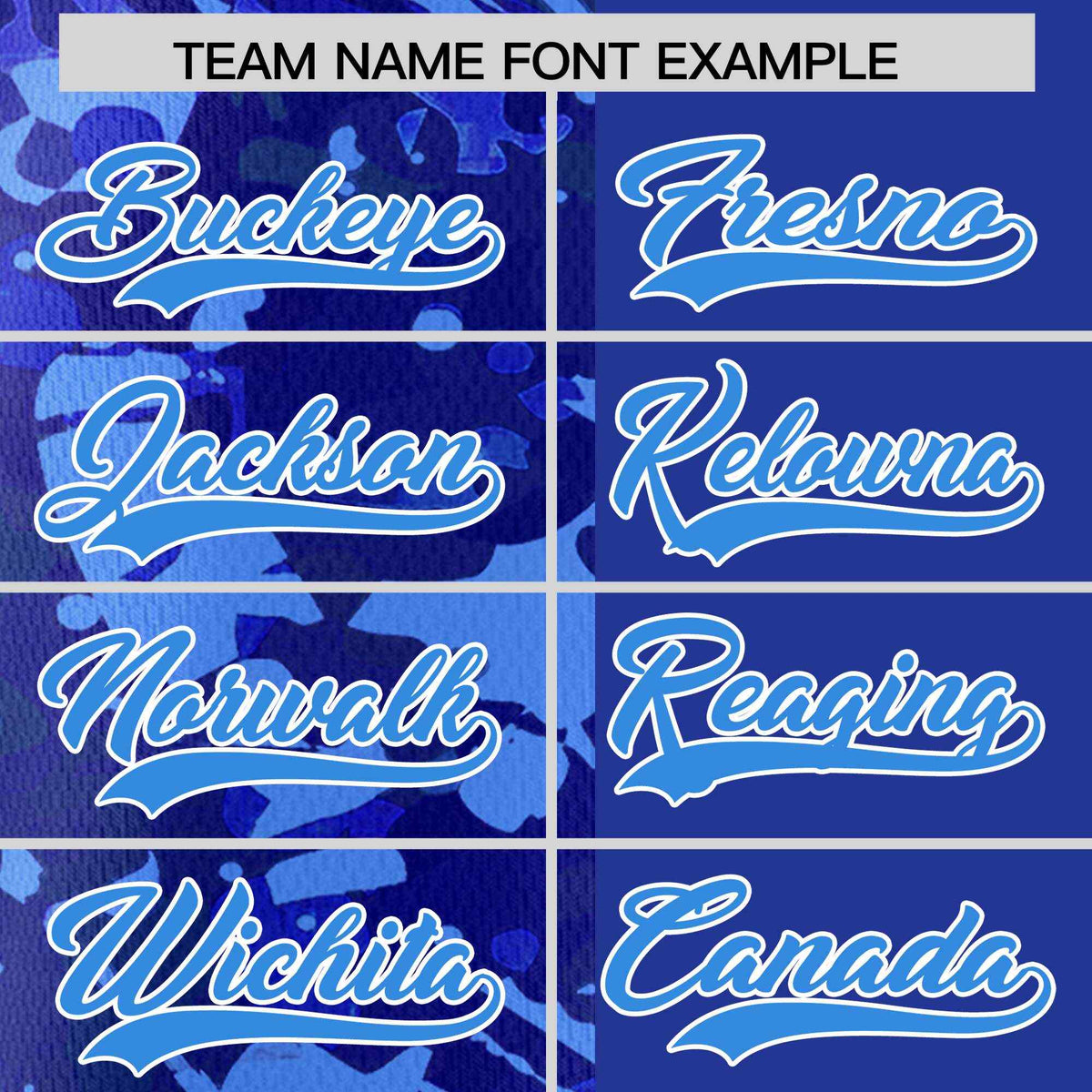 Custom Royal Blue Split Personalized Graffiti Raglan Sleeve Authentic Baseball Jersey