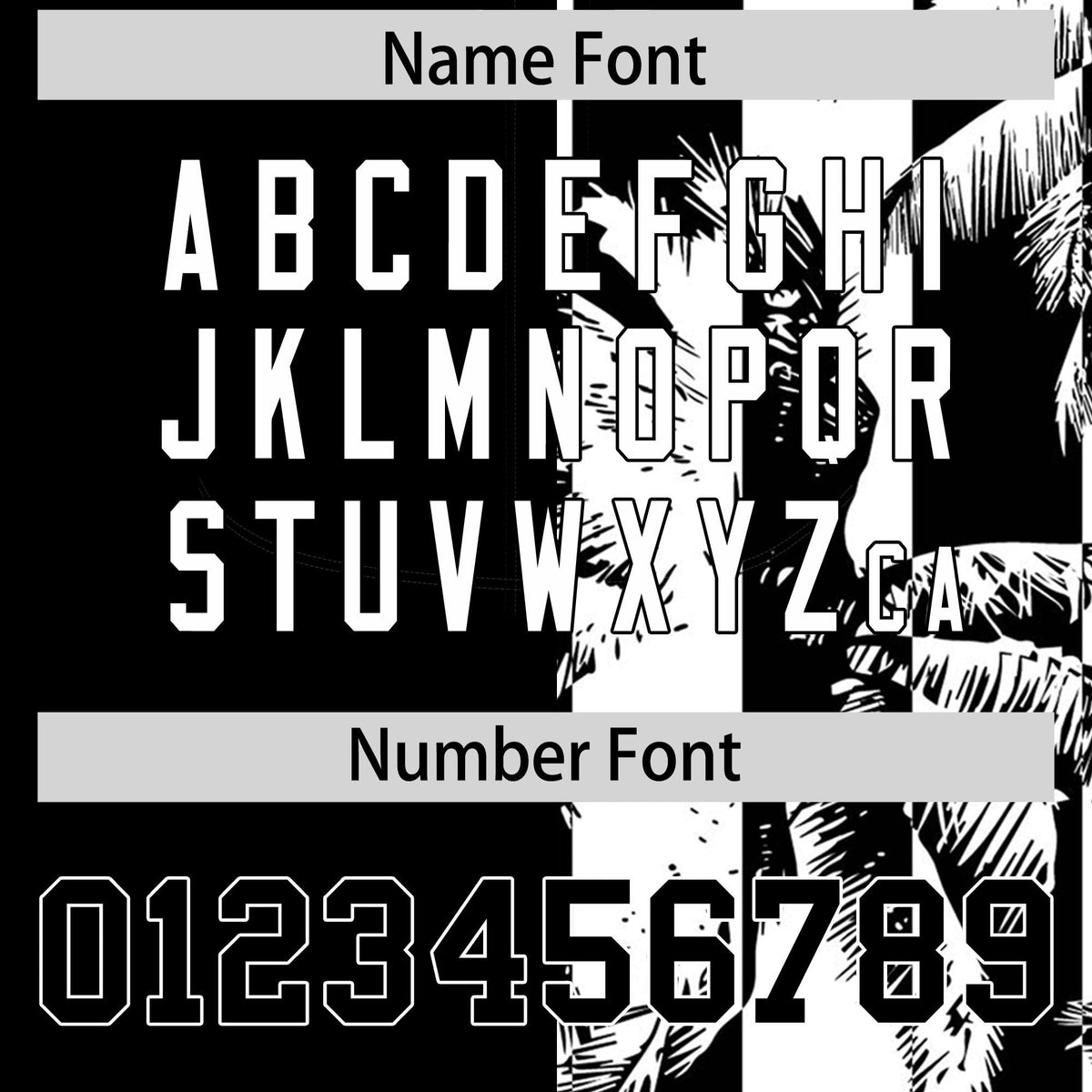 Custom Black White Split Fashion Coconut Tree Design Authentic Baseball Jersey| KXKSHOP