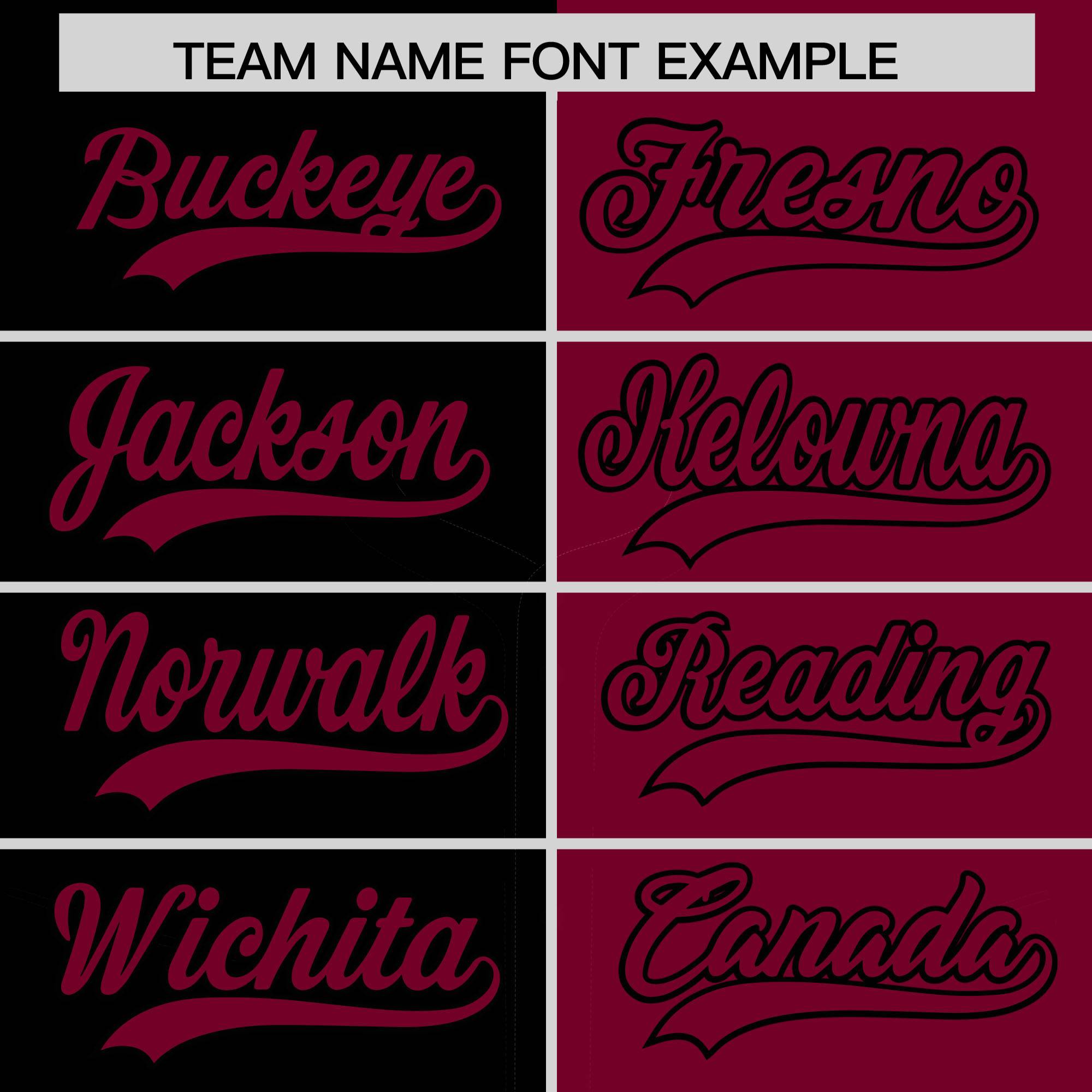 Custom Black Crimson Split Fashion Coconut Tree Design Authentic Baseball Jersey| KXKSHOP