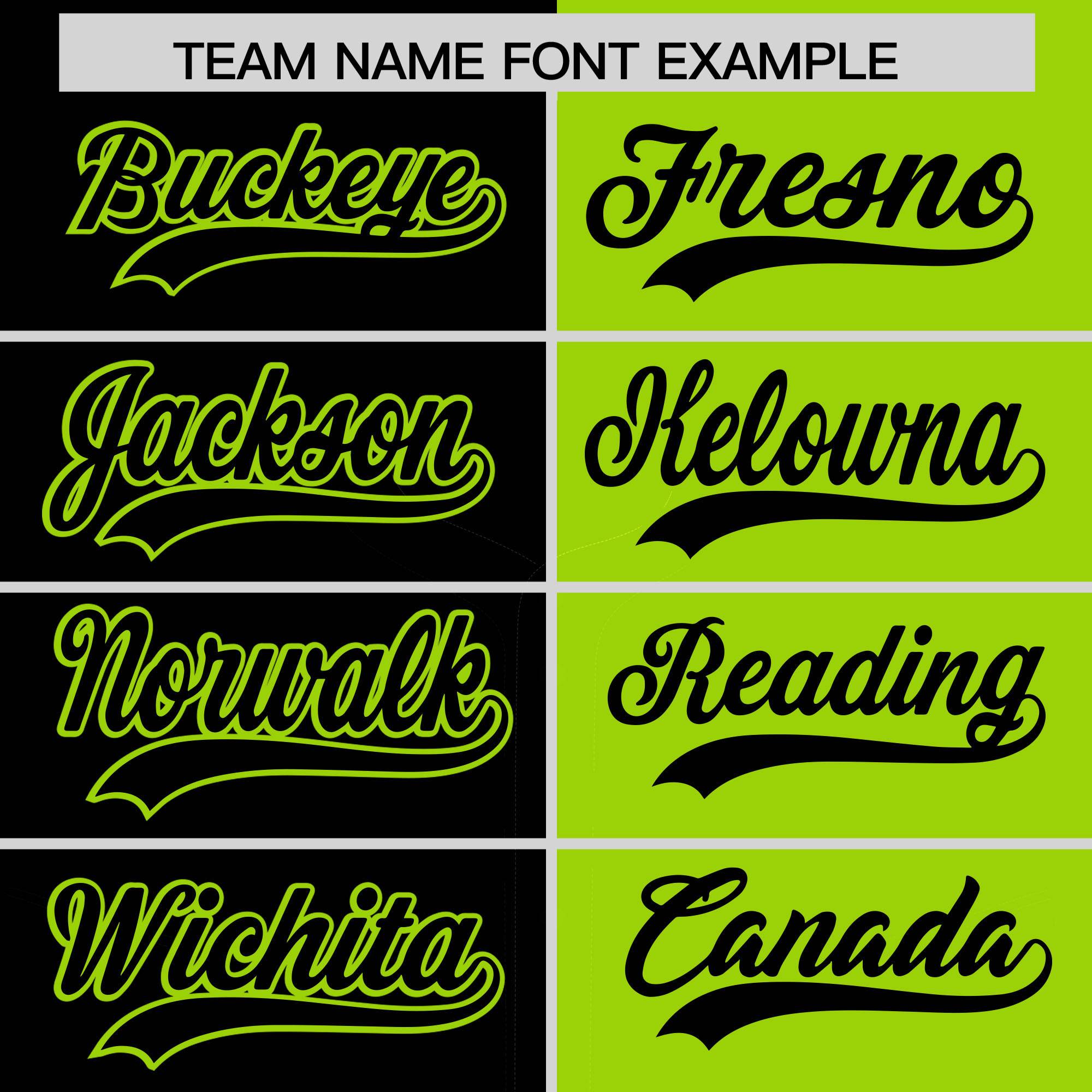 Custom Black Neon Green Split Fashion Coconut Tree Design Authentic Baseball Jersey| KXKSHOP