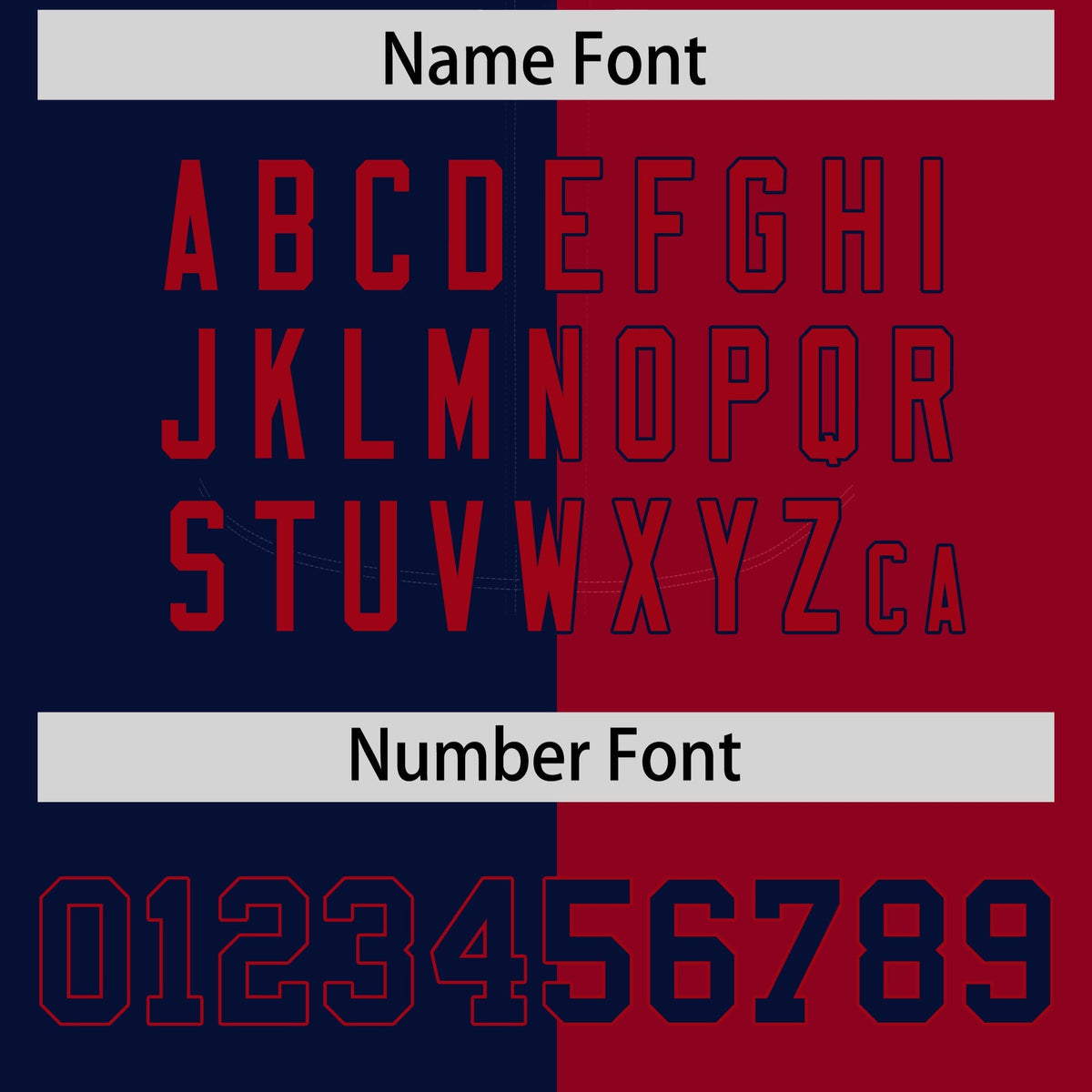 Custom Navy Red Split Fashion Coconut Tree Design Authentic Baseball Jersey| KXKSHOP