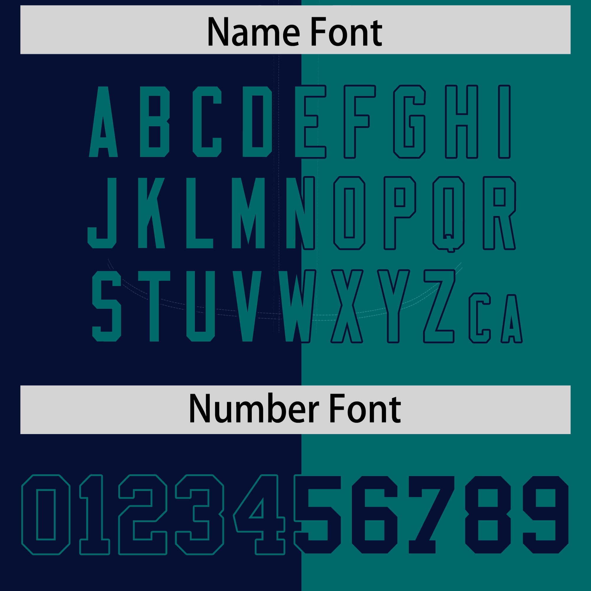 Custom Navy Aqua Split Fashion Coconut Tree Design Authentic Baseball Jersey| KXKSHOP