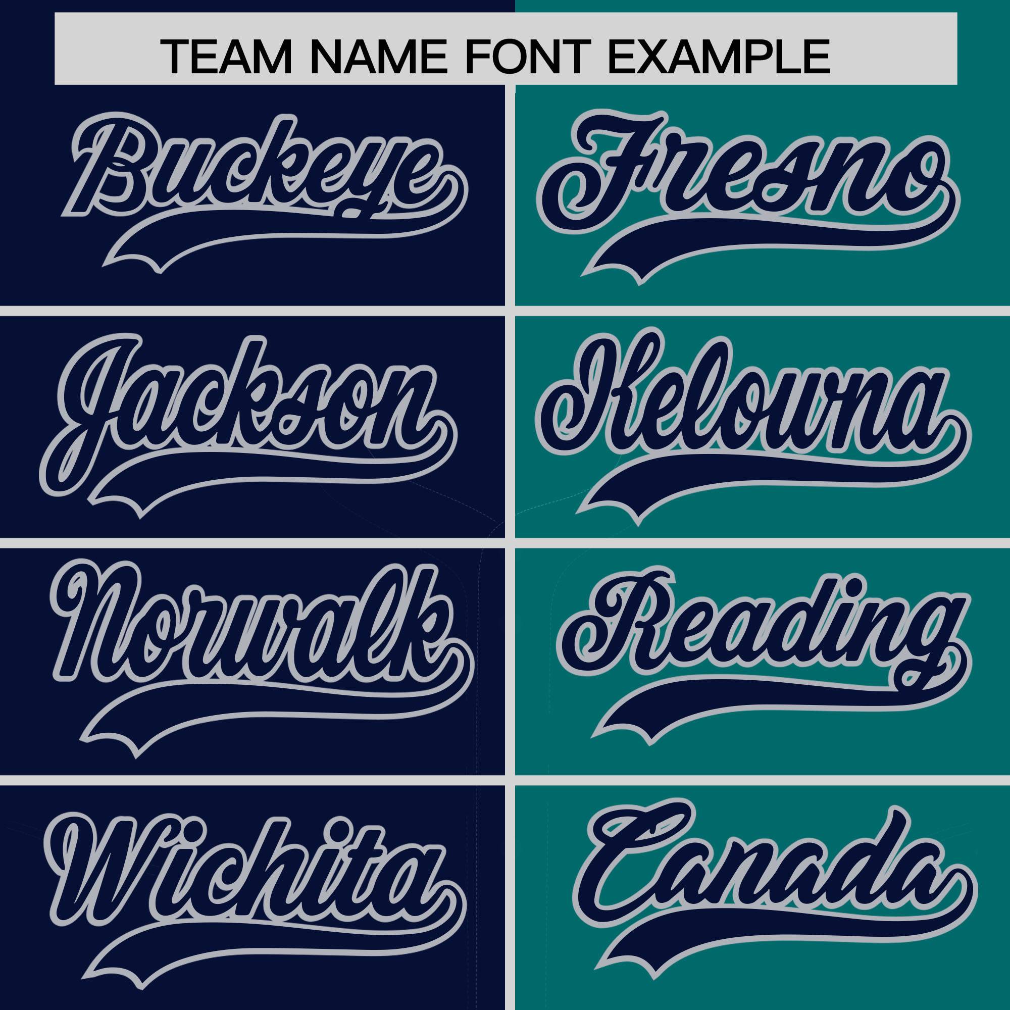 Custom Navy Aqua Split Fashion Coconut Tree Design Authentic Baseball Jersey| KXKSHOP