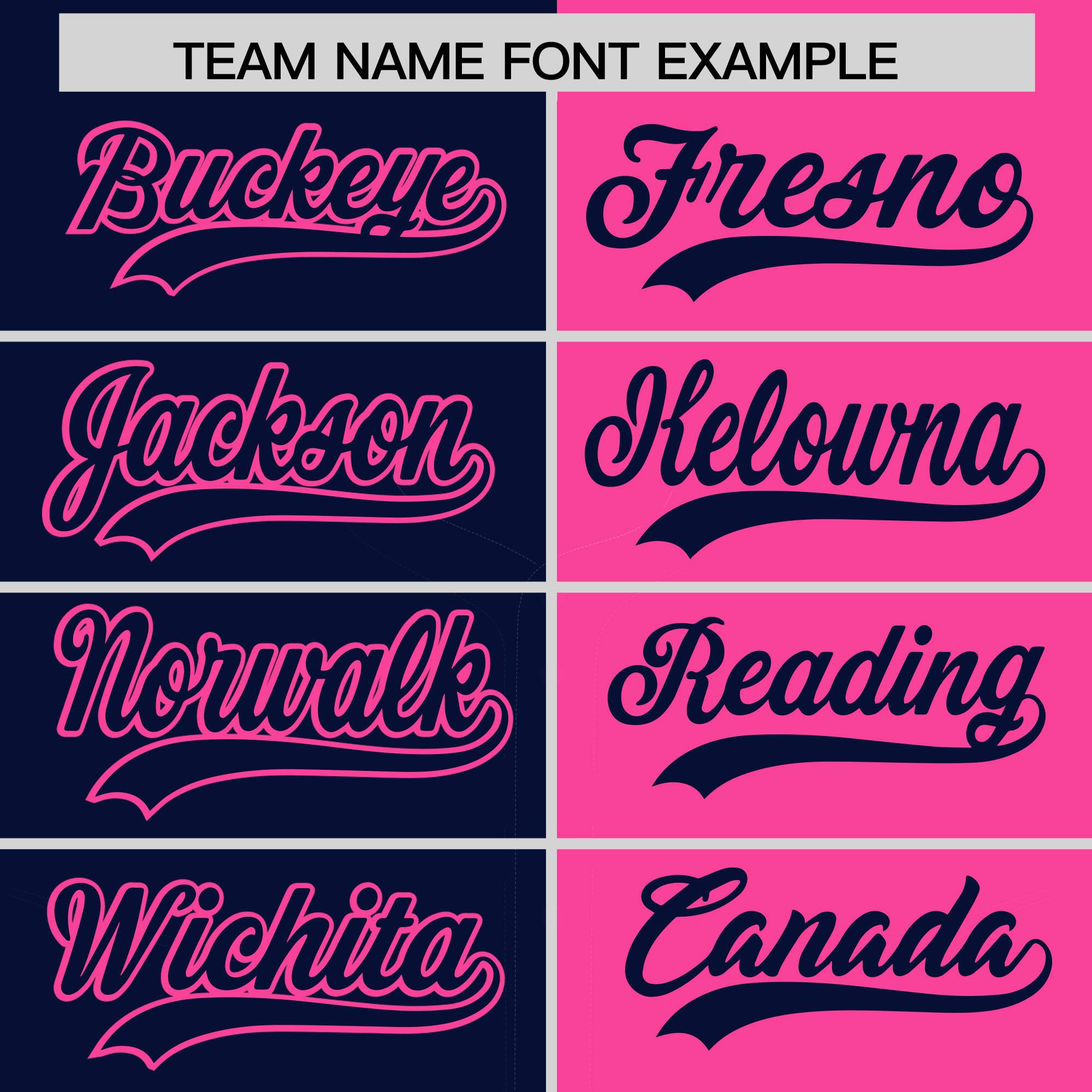 Custom Navy Pink Split Fashion Coconut Tree Design Authentic Baseball Jersey| KXKSHOP