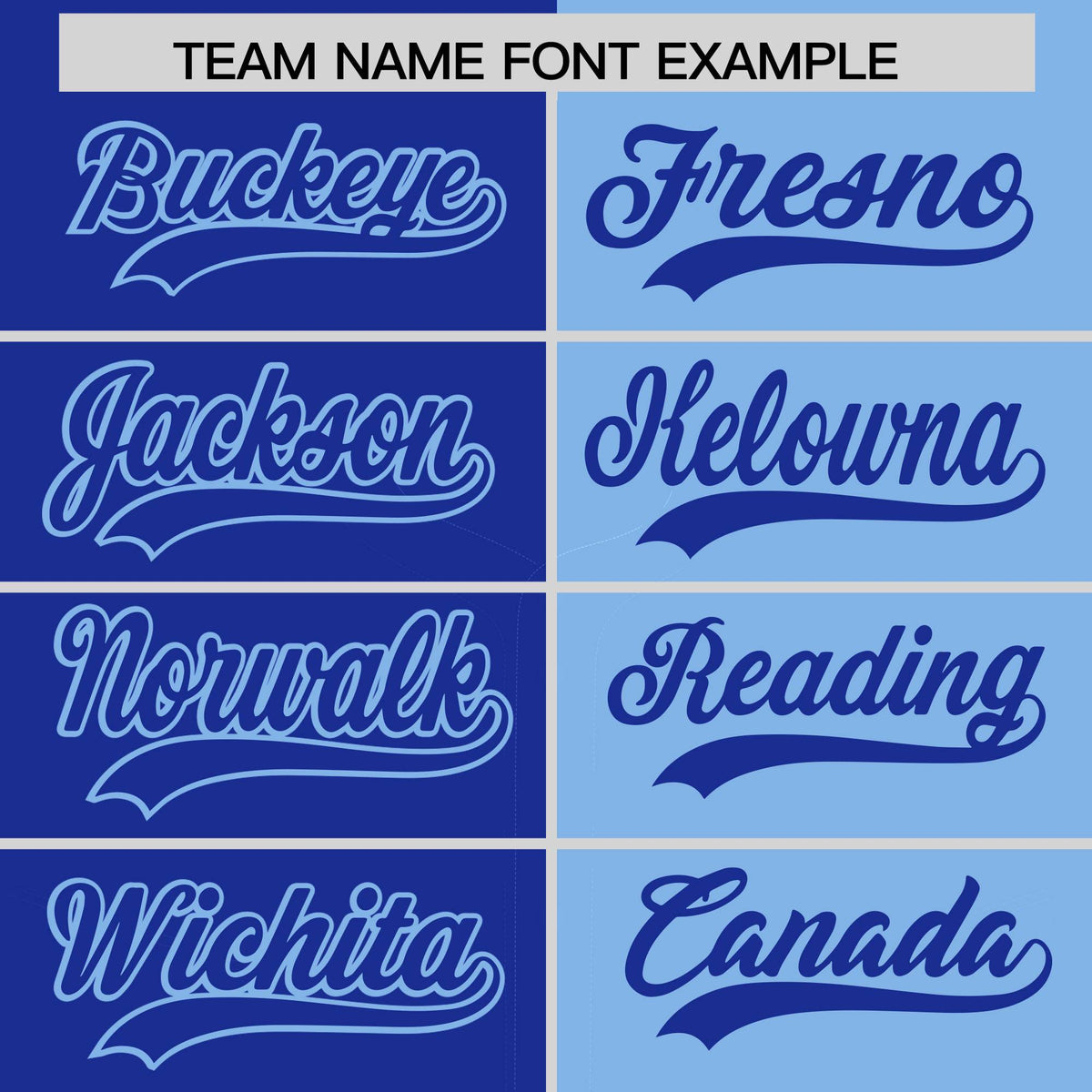 Custom Royal Powder Blue Split Fashion Coconut Tree Design Authentic Baseball Jersey| KXKSHOP