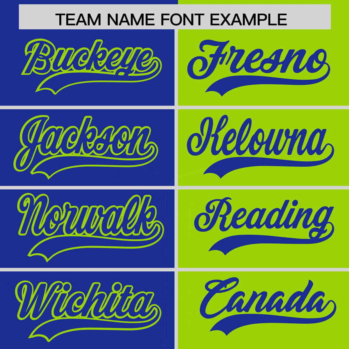 Custom Royal Neon Green Split Fashion Coconut Tree Design Authentic Baseball Jersey| KXKSHOP