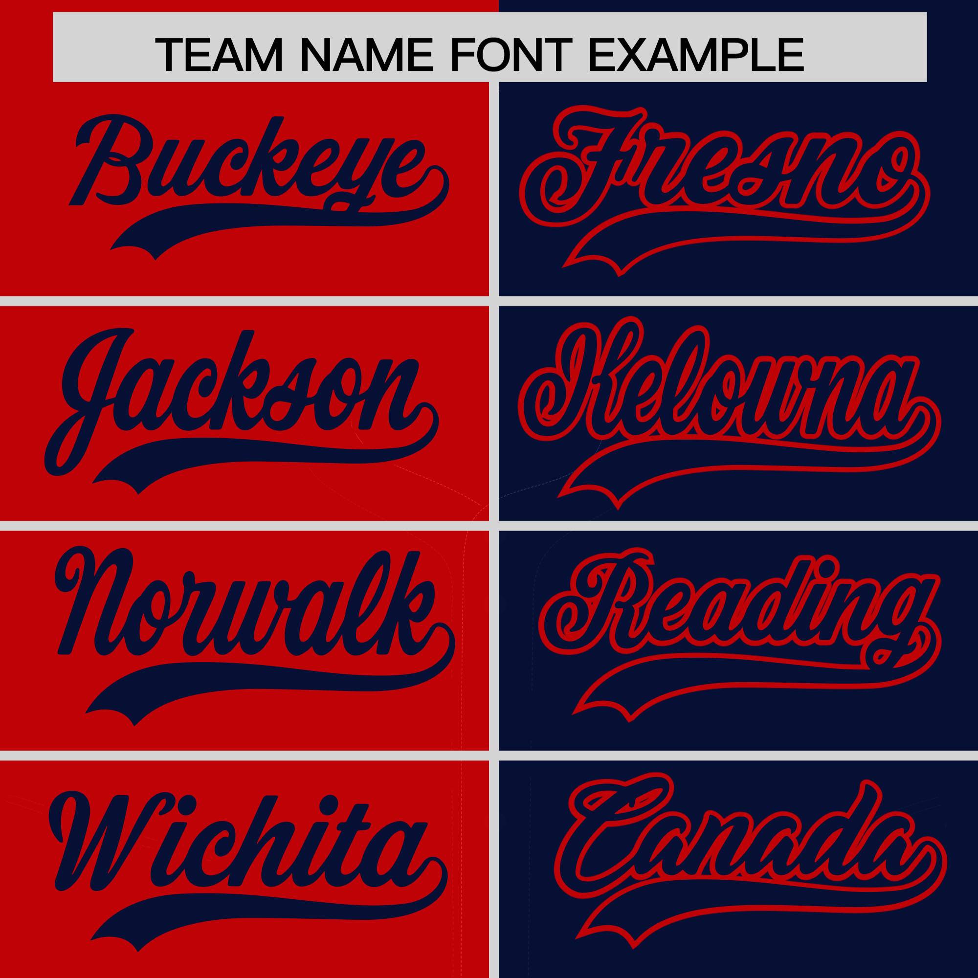 Custom Red Navy Split Fashion Coconut Tree Design Authentic Baseball Jersey| KXKSHOP