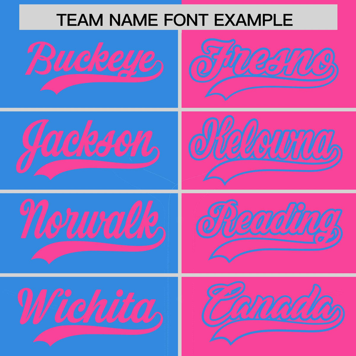 Custom Powder Blue Pink Split Fashion Coconut Tree Design Authentic Baseball Jersey| KXKSHOP