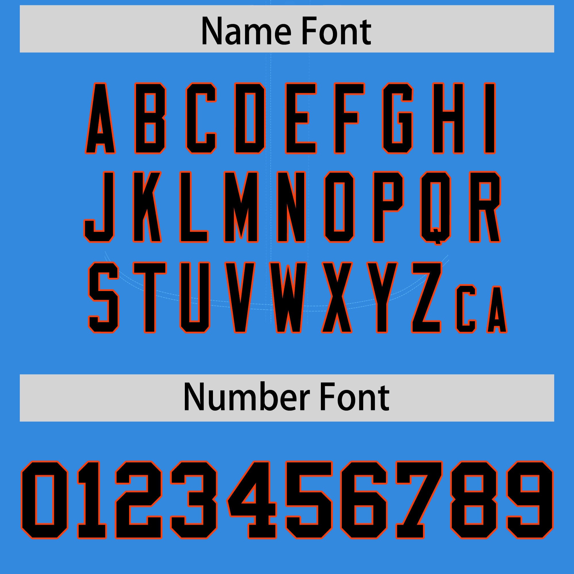 Custom Powder Blue Orange Split Fashion Coconut Tree Design Authentic Baseball Jersey| KXKSHOP