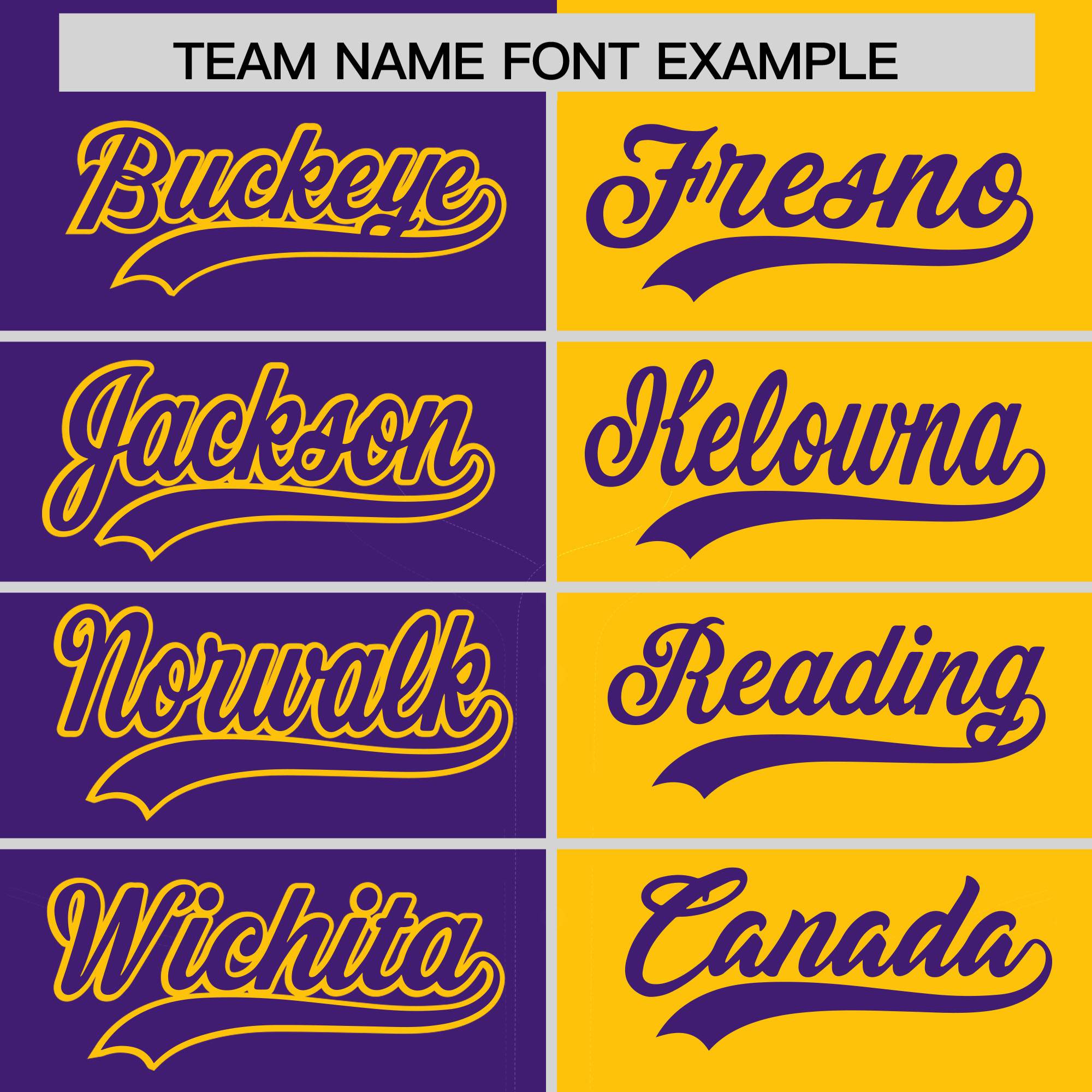 Custom Purple Yellow Split Fashion Coconut Tree Design Authentic Baseball Jersey| KXKSHOP