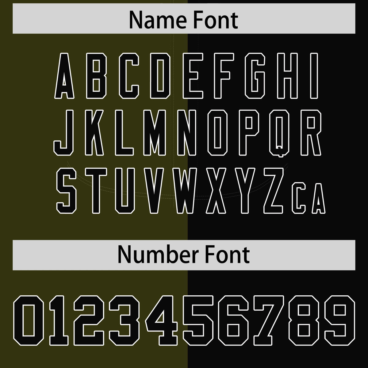 Custom Olive Black Split Fashion Coconut Tree Design Authentic Baseball Jersey| KXKSHOP