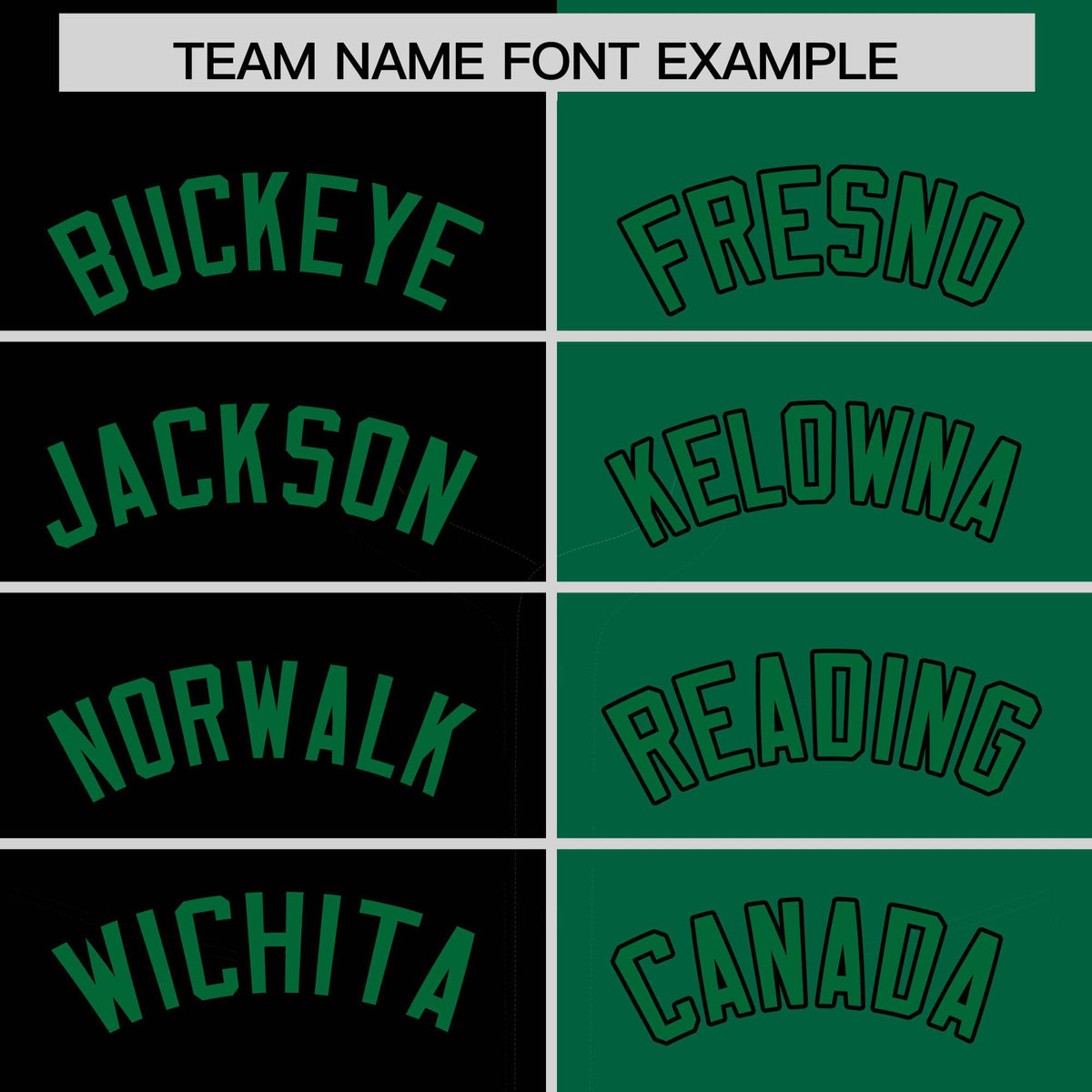 Custom Black Kelly Green Split Fashion Coconut Tree Design Authentic Baseball Jersey| KXKSHOP