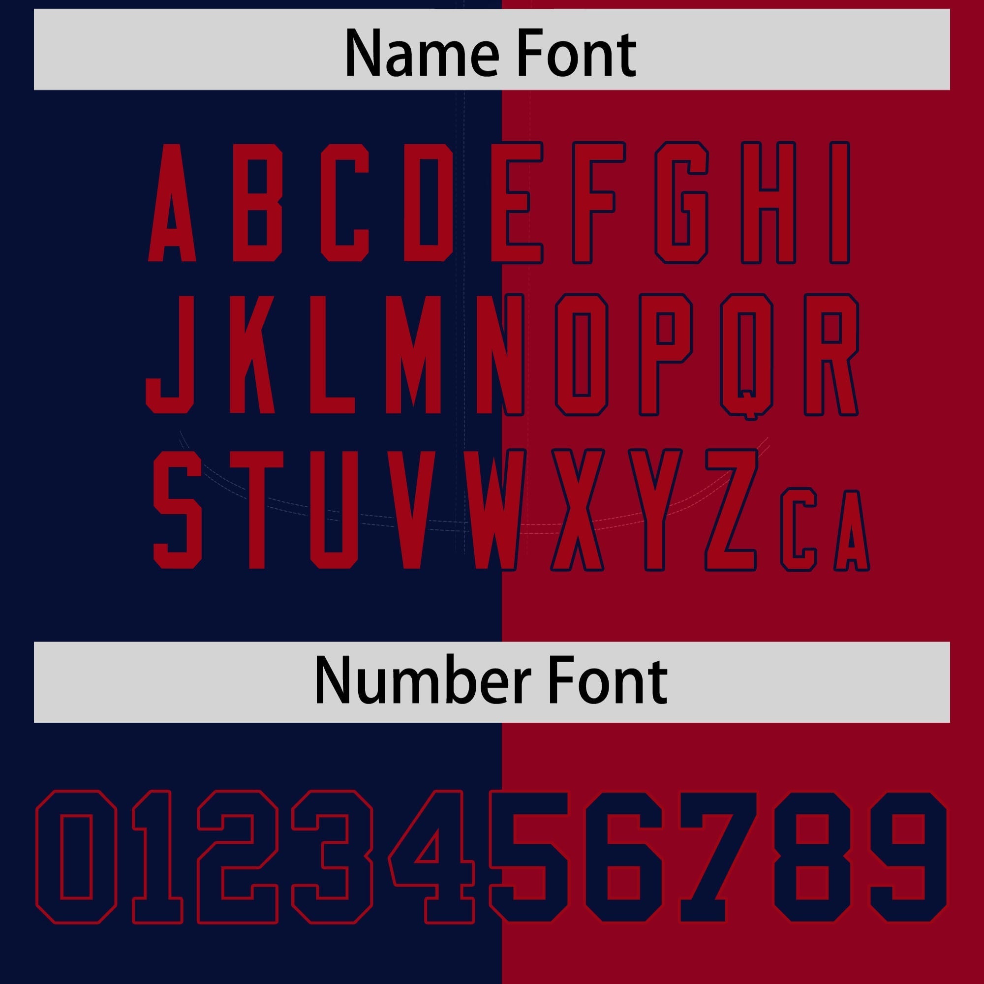 Custom Navy Red Split Fashion Coconut Tree Design Authentic Baseball Jersey| KXKSHOP