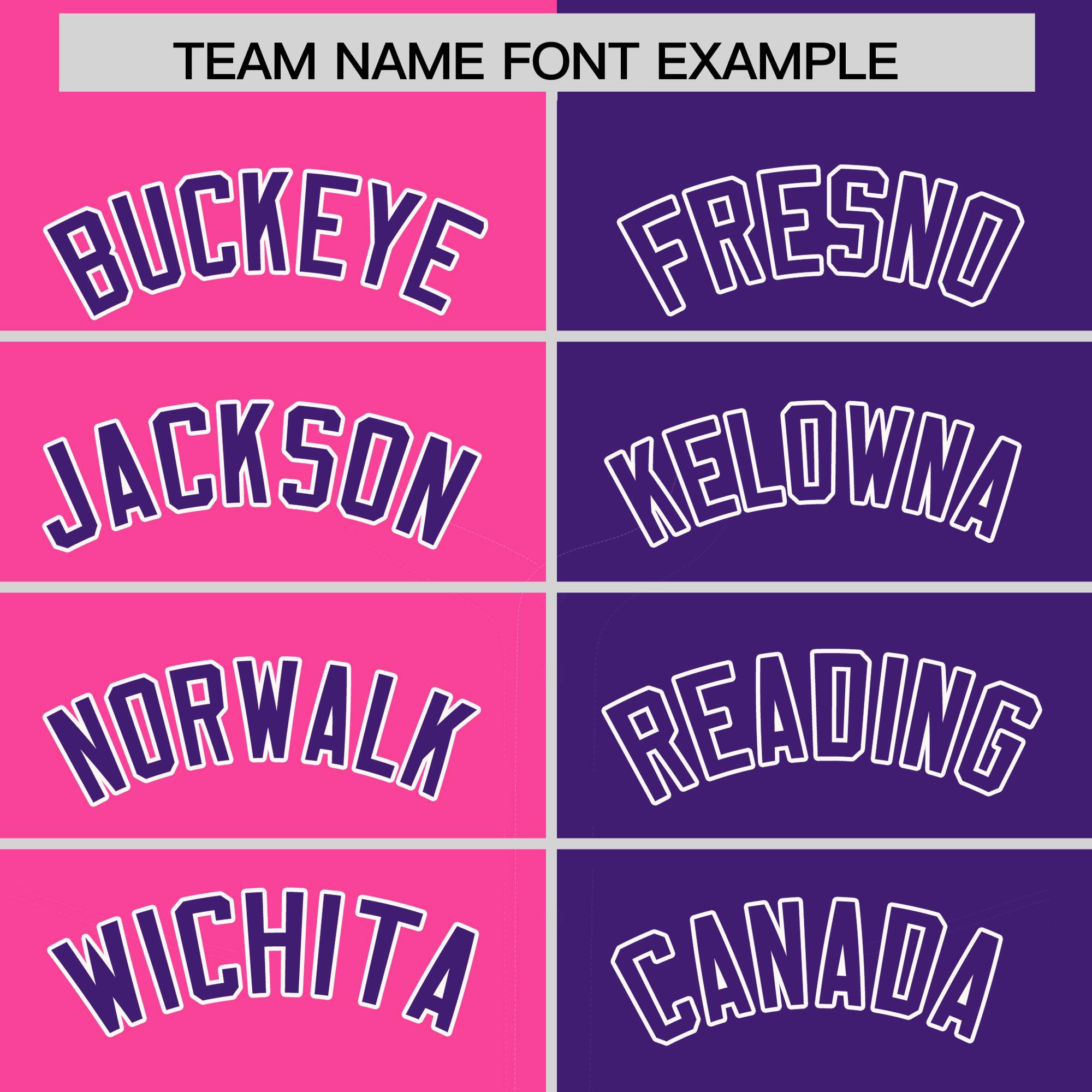 Custom Pink Purple Split Fashion Coconut Tree Design Authentic Baseball Jersey| KXKSHOP