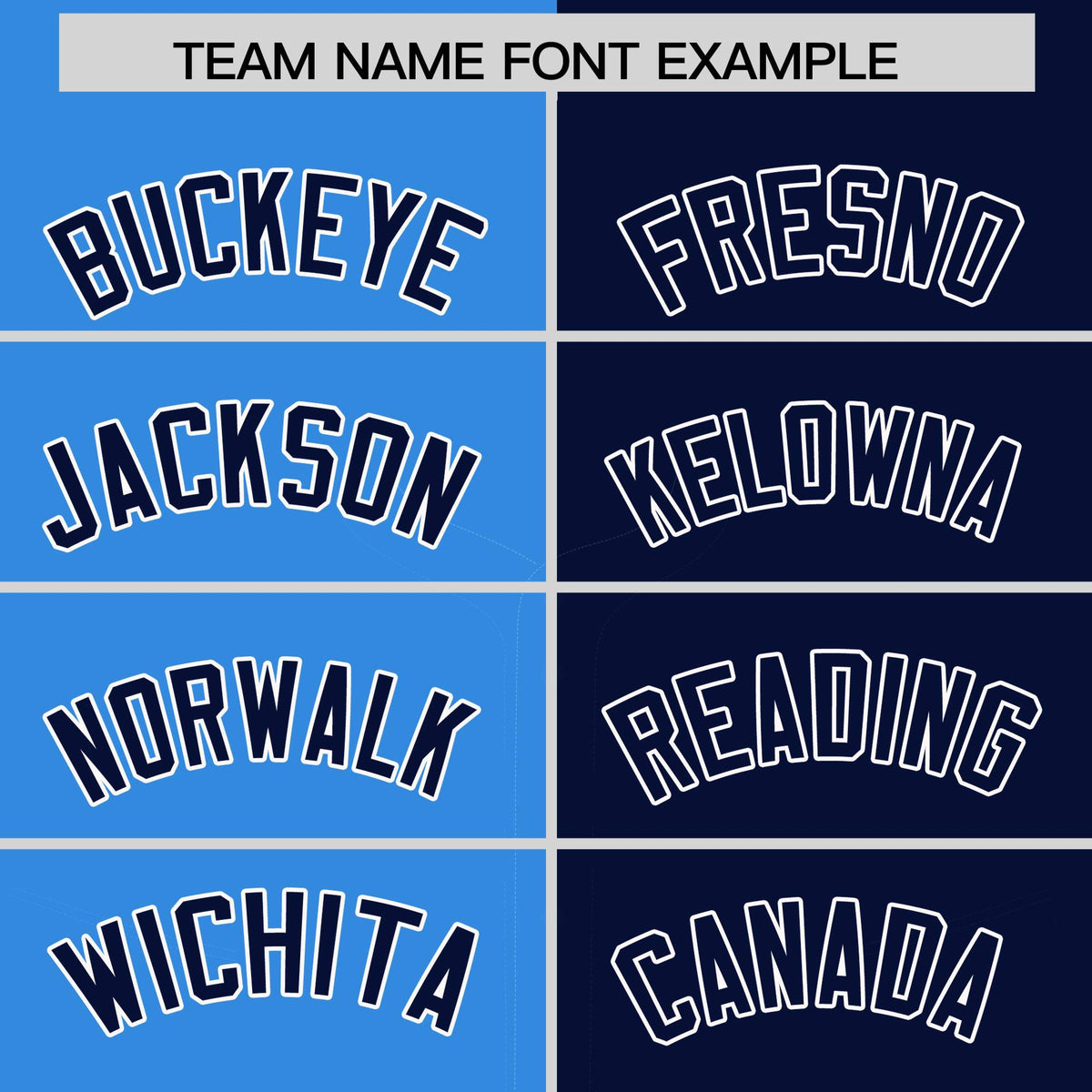 Custom Powder Blue Navy Split Fashion Coconut Tree Design Authentic Baseball Jersey| KXKSHOP